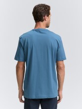 T-shirt imprimé - real teal blue - Découpe Vue arrière du modèle