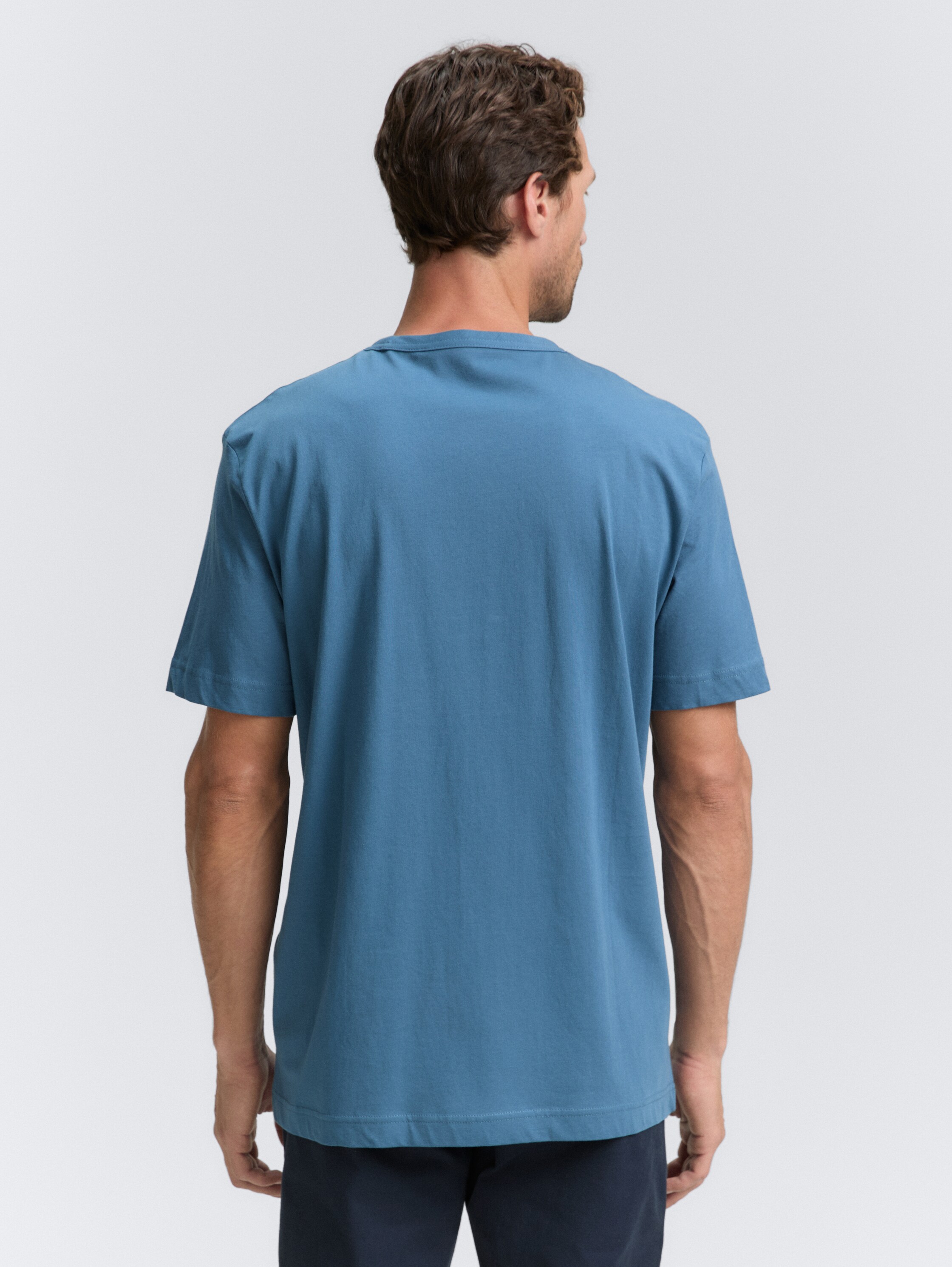 T-Shirt mit Print - real_teal_blue - 