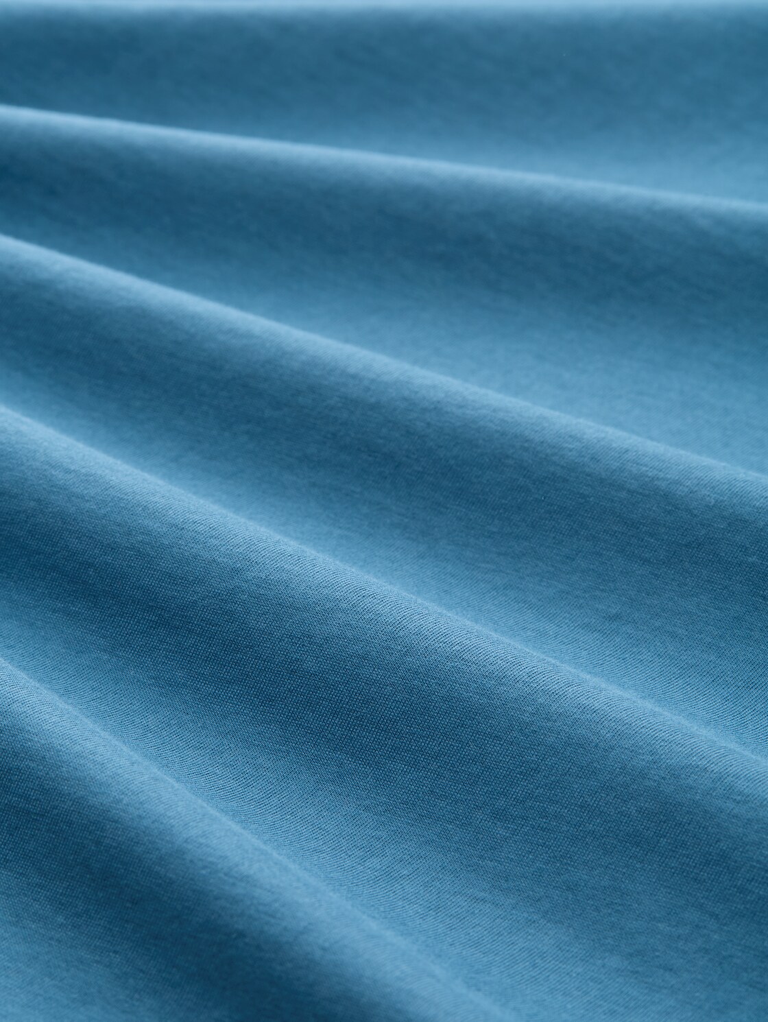 T-Shirt mit Fotoprint - real teal blue - Material-Ansicht