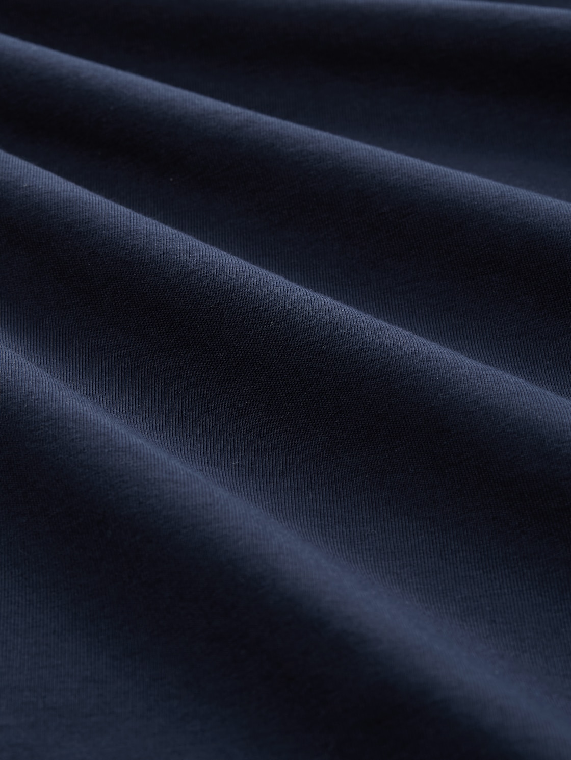 Slim Fit Langarmshirt mit Stretch - sky captain blue - Material-Ansicht