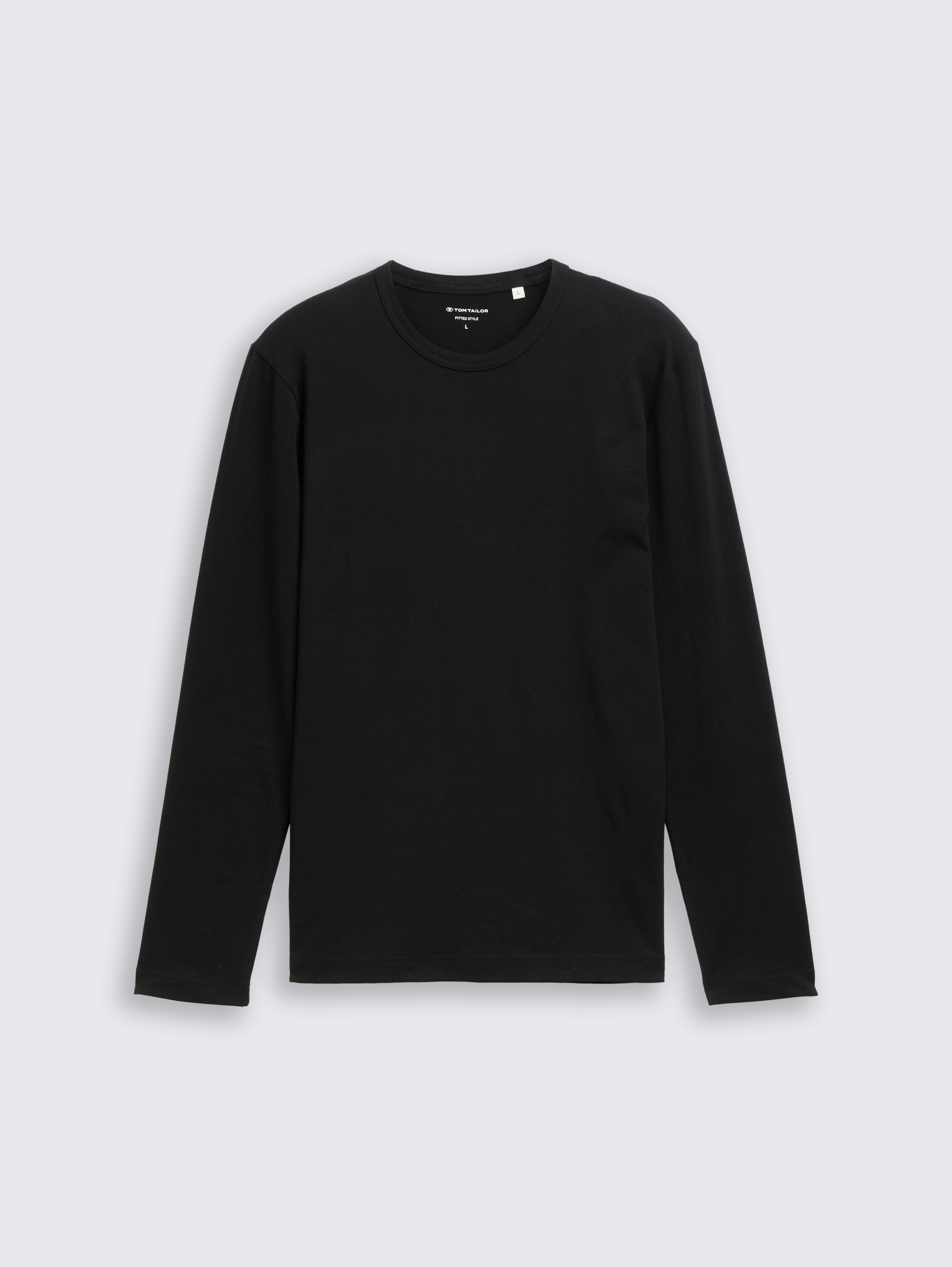 Slim fit overhemd met lange mouwen en stretch - black - 