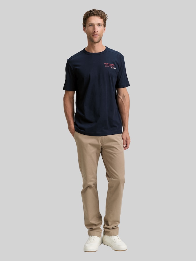 T-Shirt mit Print von Men, sky captain blue