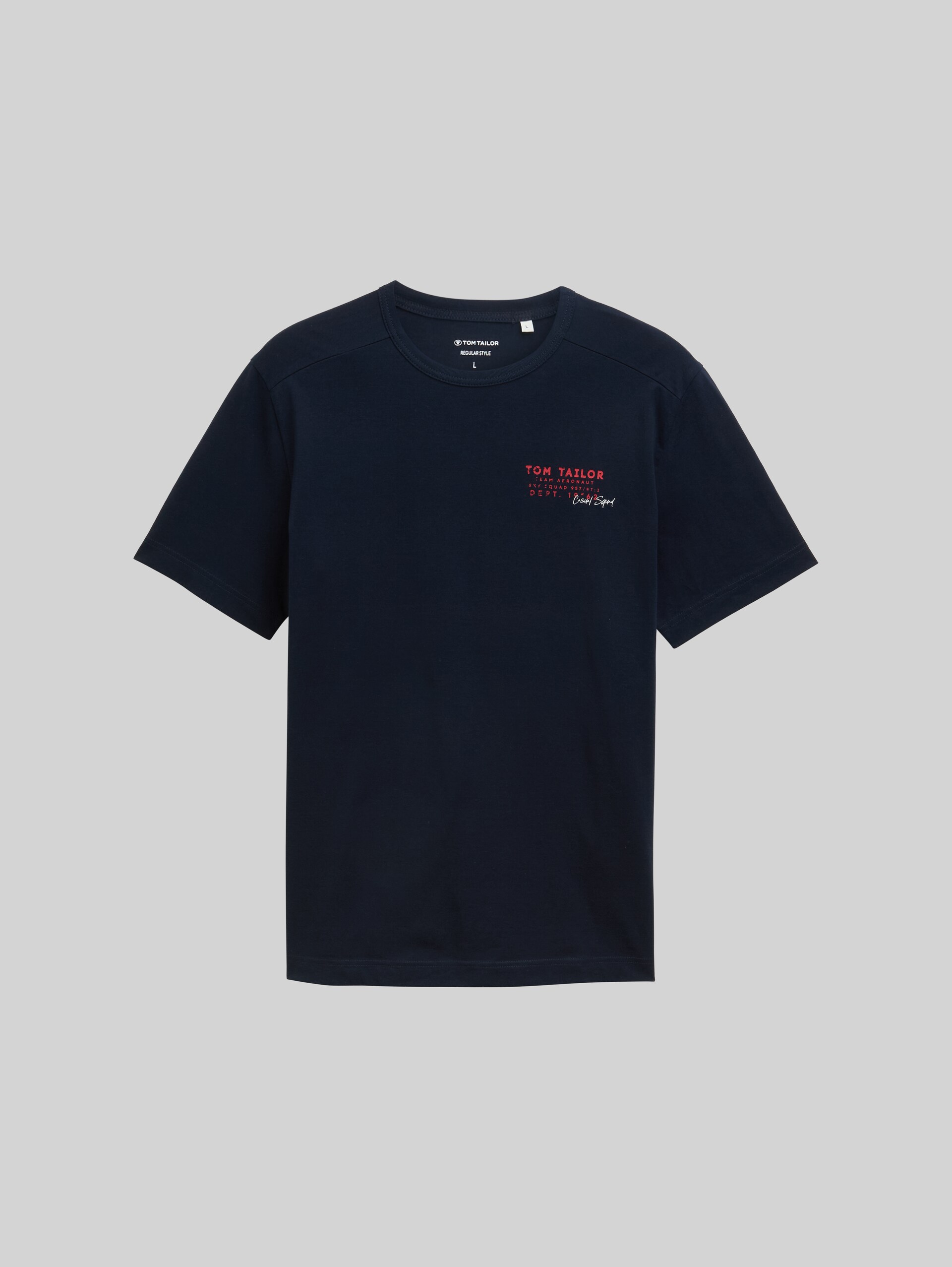 T-shirt with print - sky captain blue - Front product view