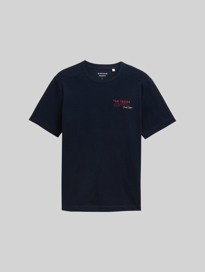 T-Shirt mit Print von Men, sky captain blue