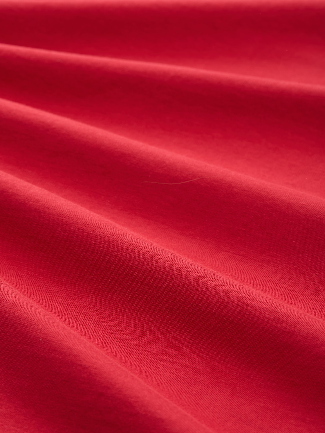 T-Shirt mit Print - Samba Red - Material-Ansicht