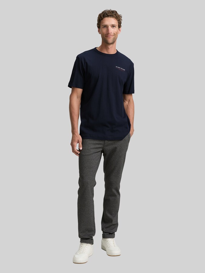 T-Shirt mit Print von Men, sky captain blue
