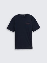 T-shirt à col rond - sky captain blue - Vue de face du produit