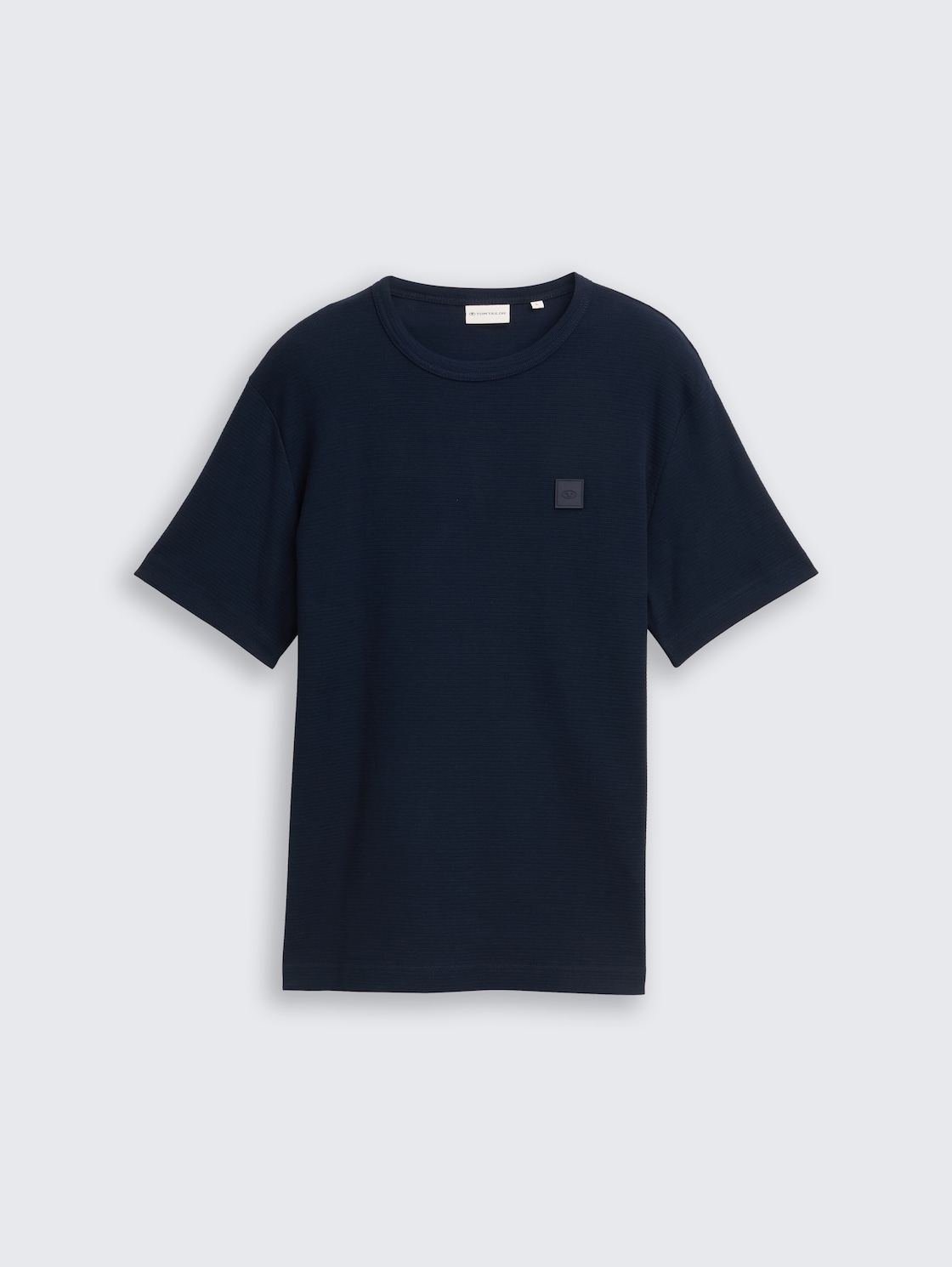 T-Shirt mit Logo-Badge - sky captain blue - Vorder-Produkt-Ansicht