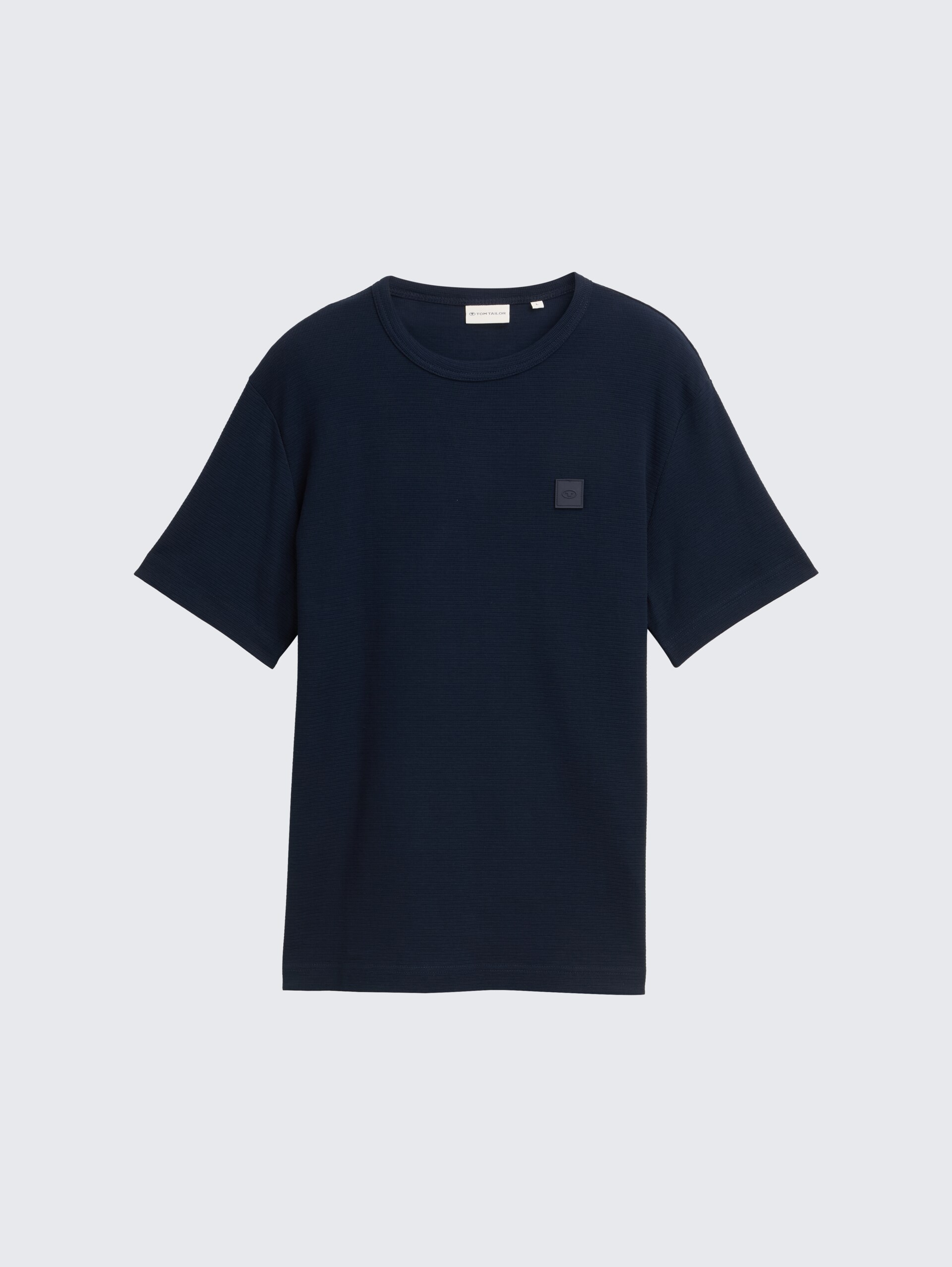 T-Shirt mit Logo-Badge - sky captain blue - Vorder-Produkt-Ansicht