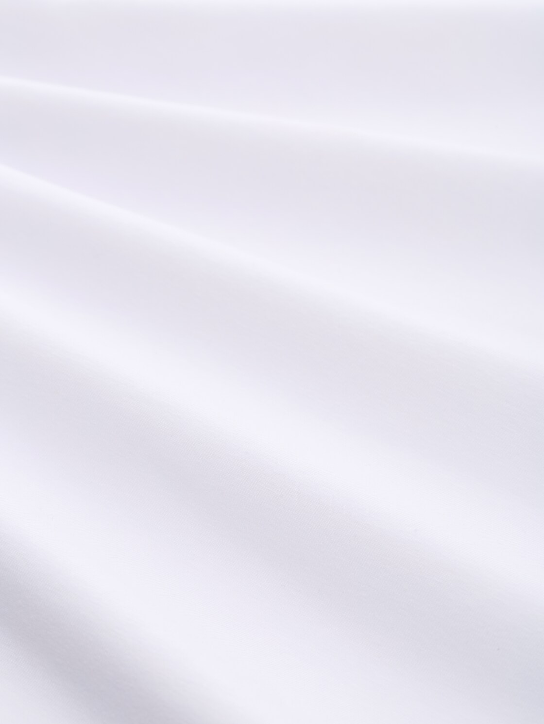 Slim Fit Jersey Poloshirt mit Stretch - White