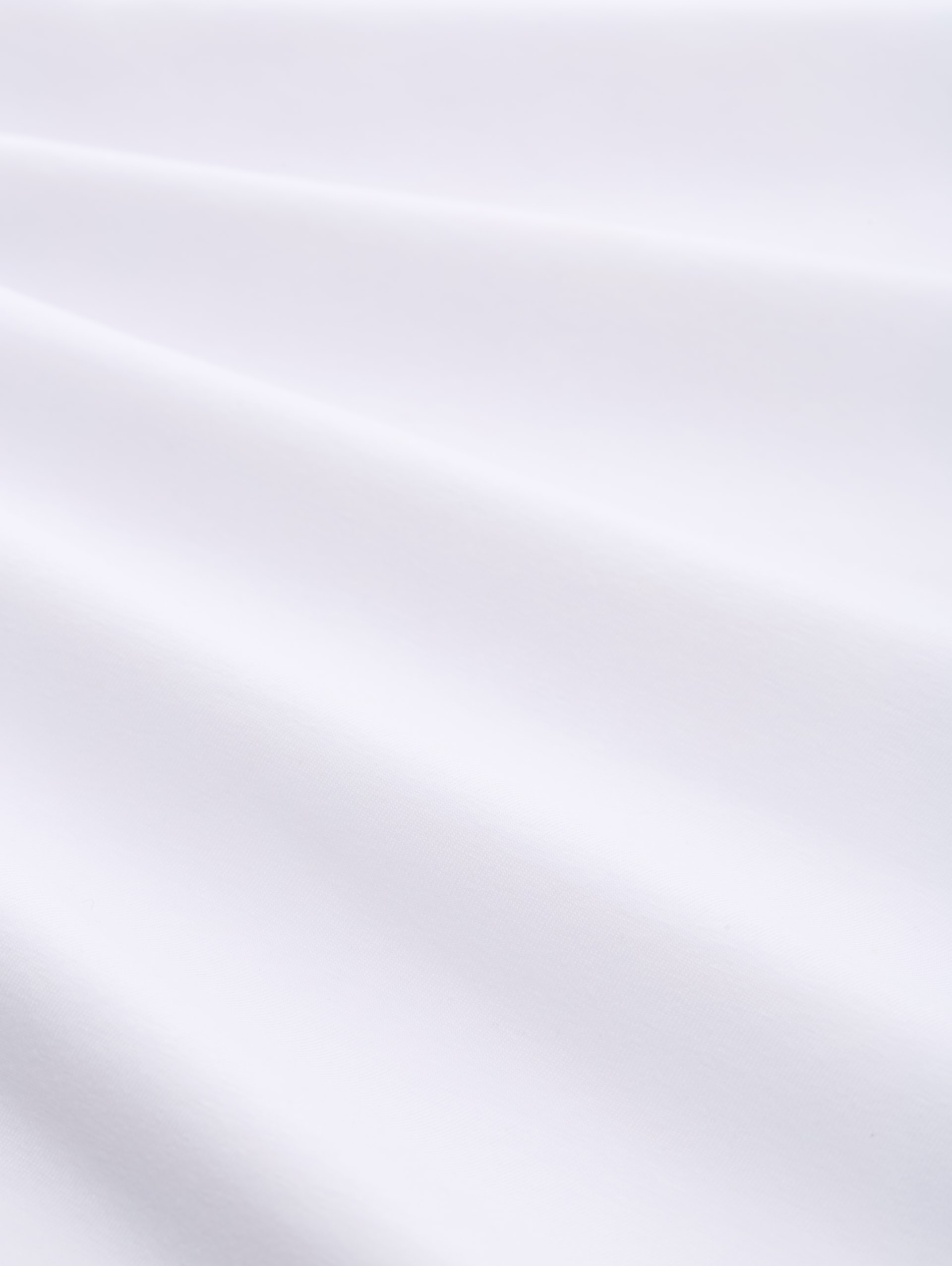 Slim Fit Jersey Poloshirt mit Stretch - White