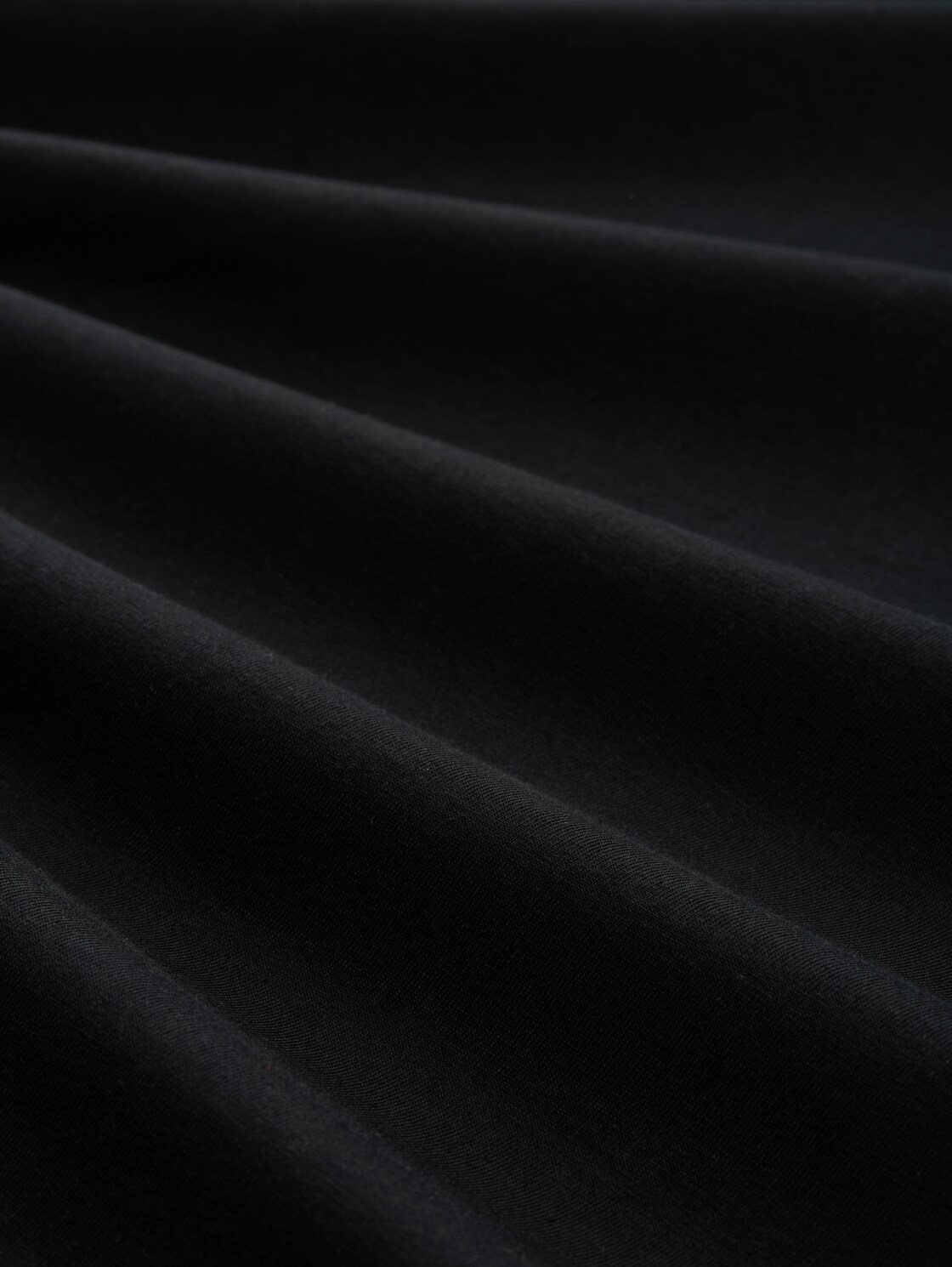 Slim Fit Jersey Poloshirt mit Stretch - Black