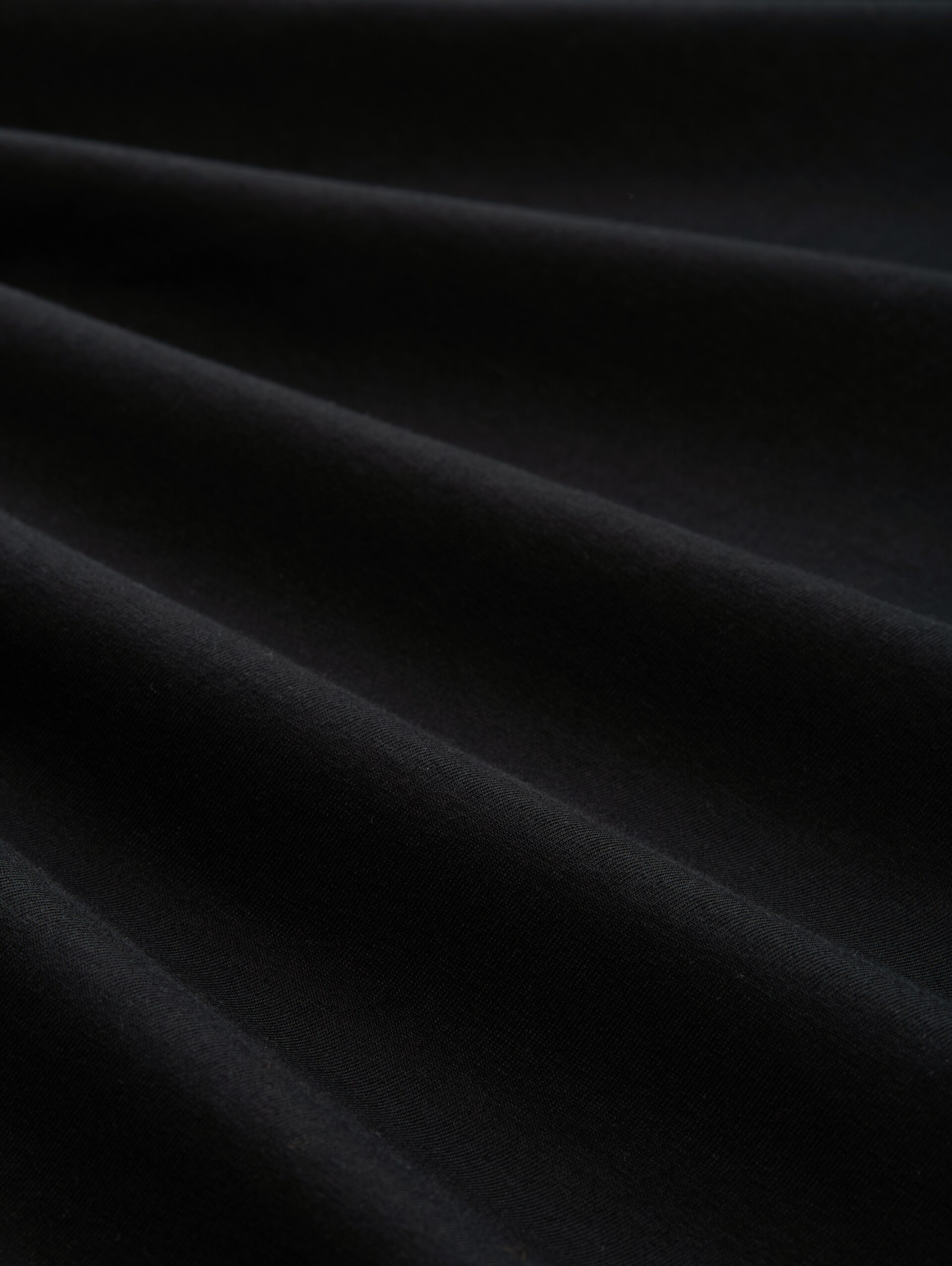 Slim fit jersey polo shirt with stretch - Black
