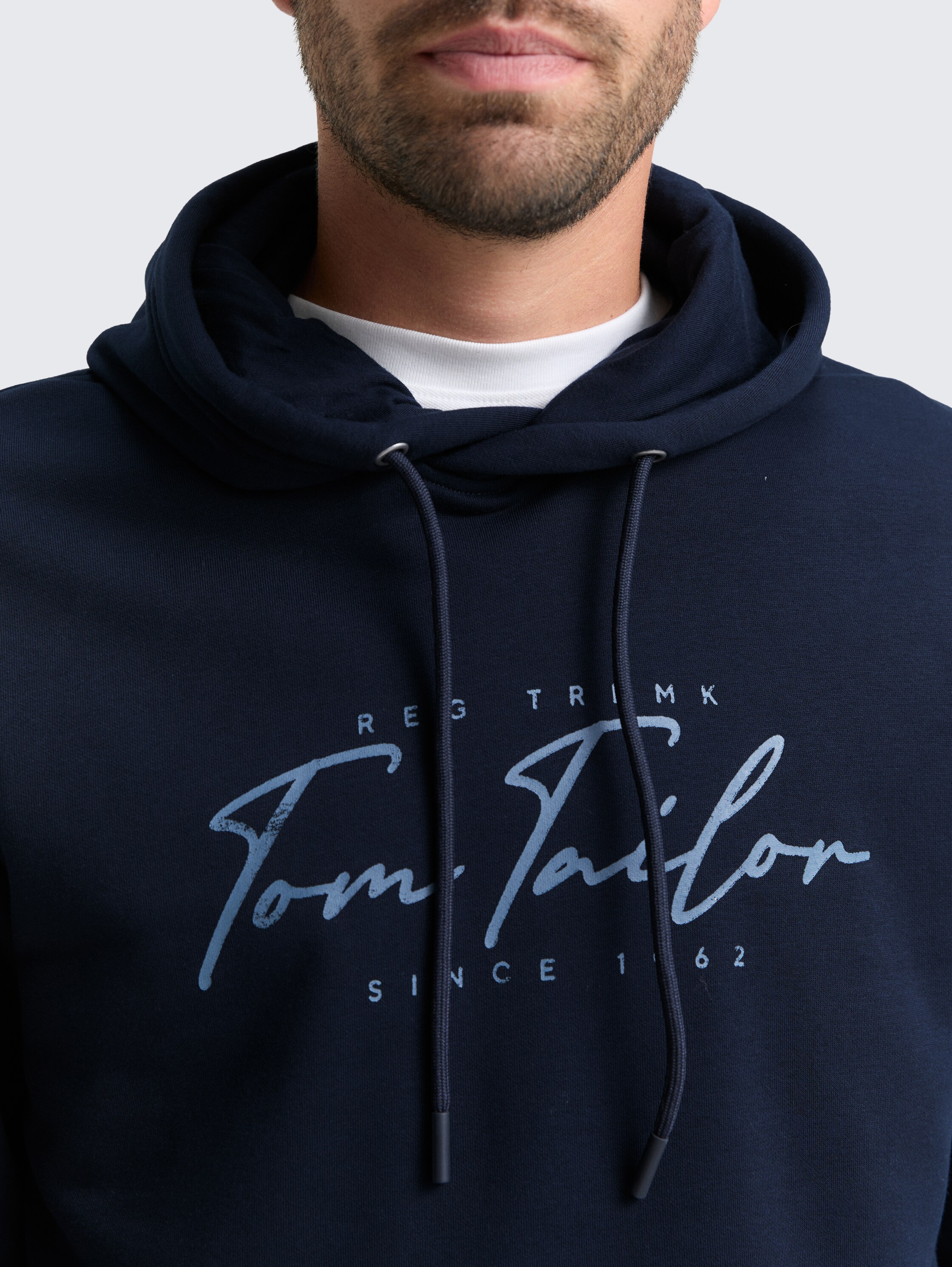 Hoodie-sweatshirt met logoprint - sky_captain_blue - 