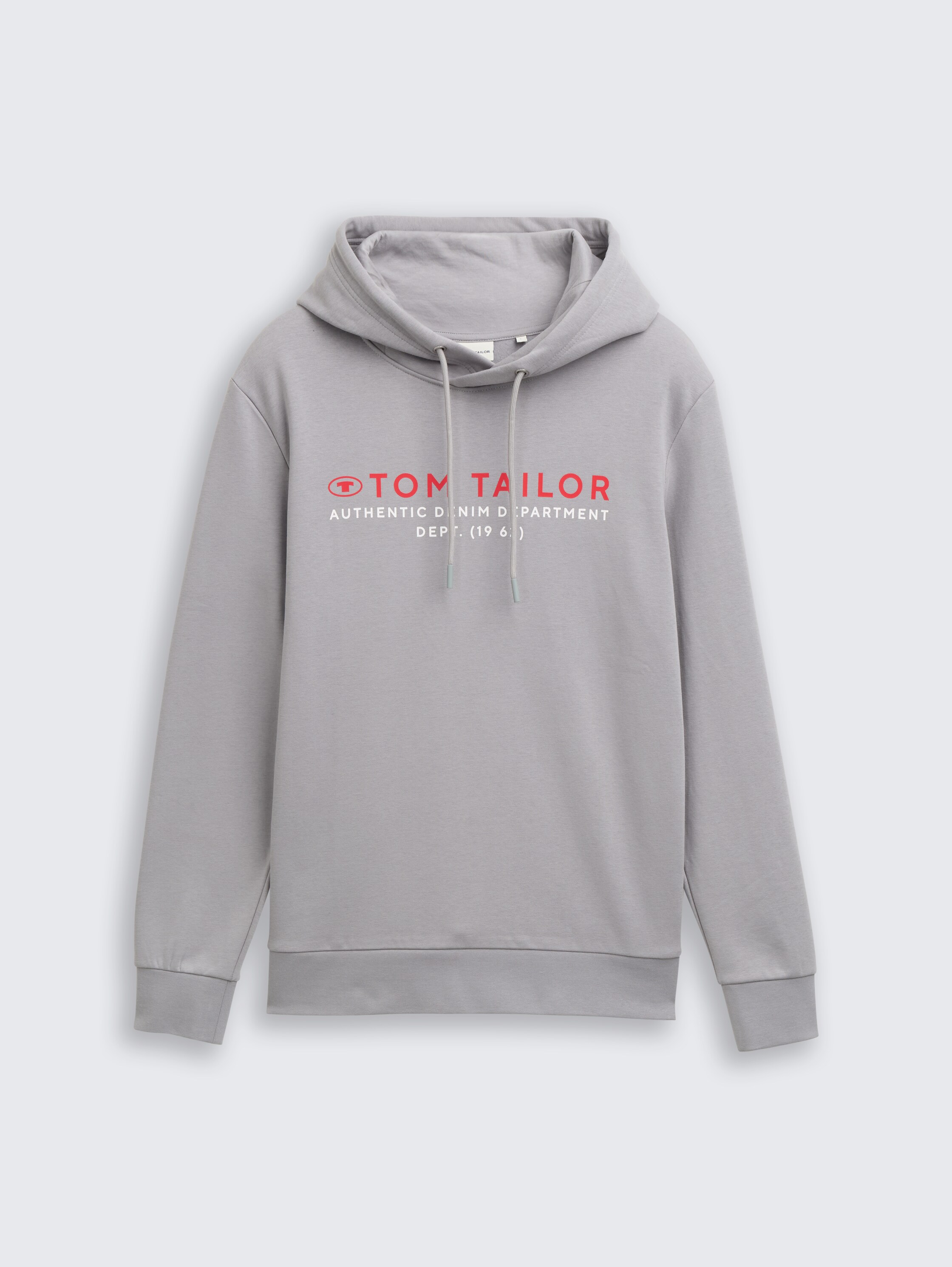 Hoodie Sweatshirt mit Logo-Print - formal_grey - 
