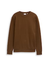 Nicht ausgewählt, Basic Sweatshirt in Unifarben von , braun