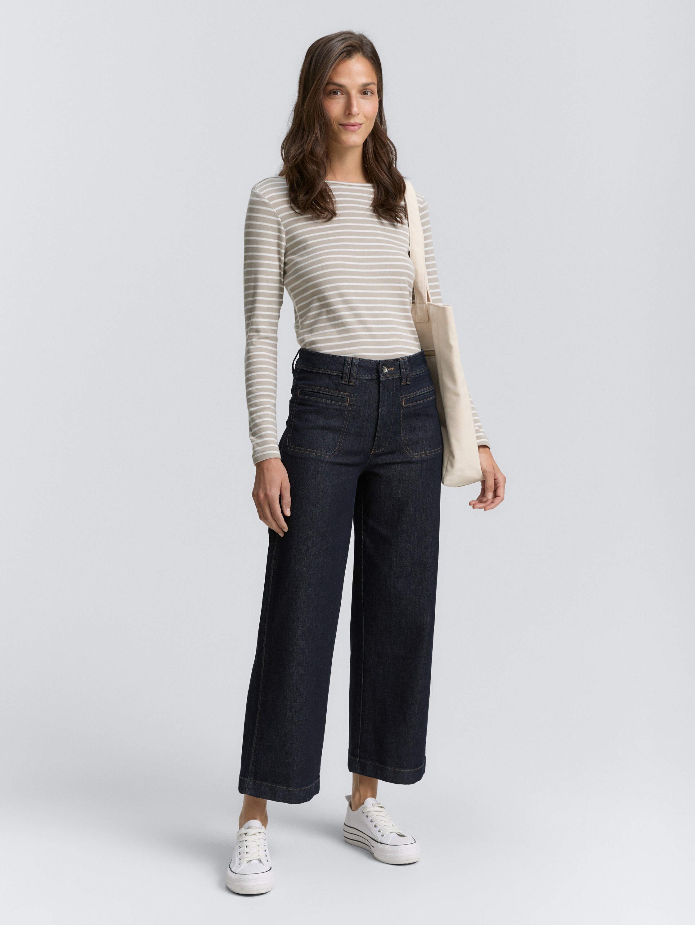 TTNELMA CULOTTE Jeans - clean_rinsed_blue_denim - 