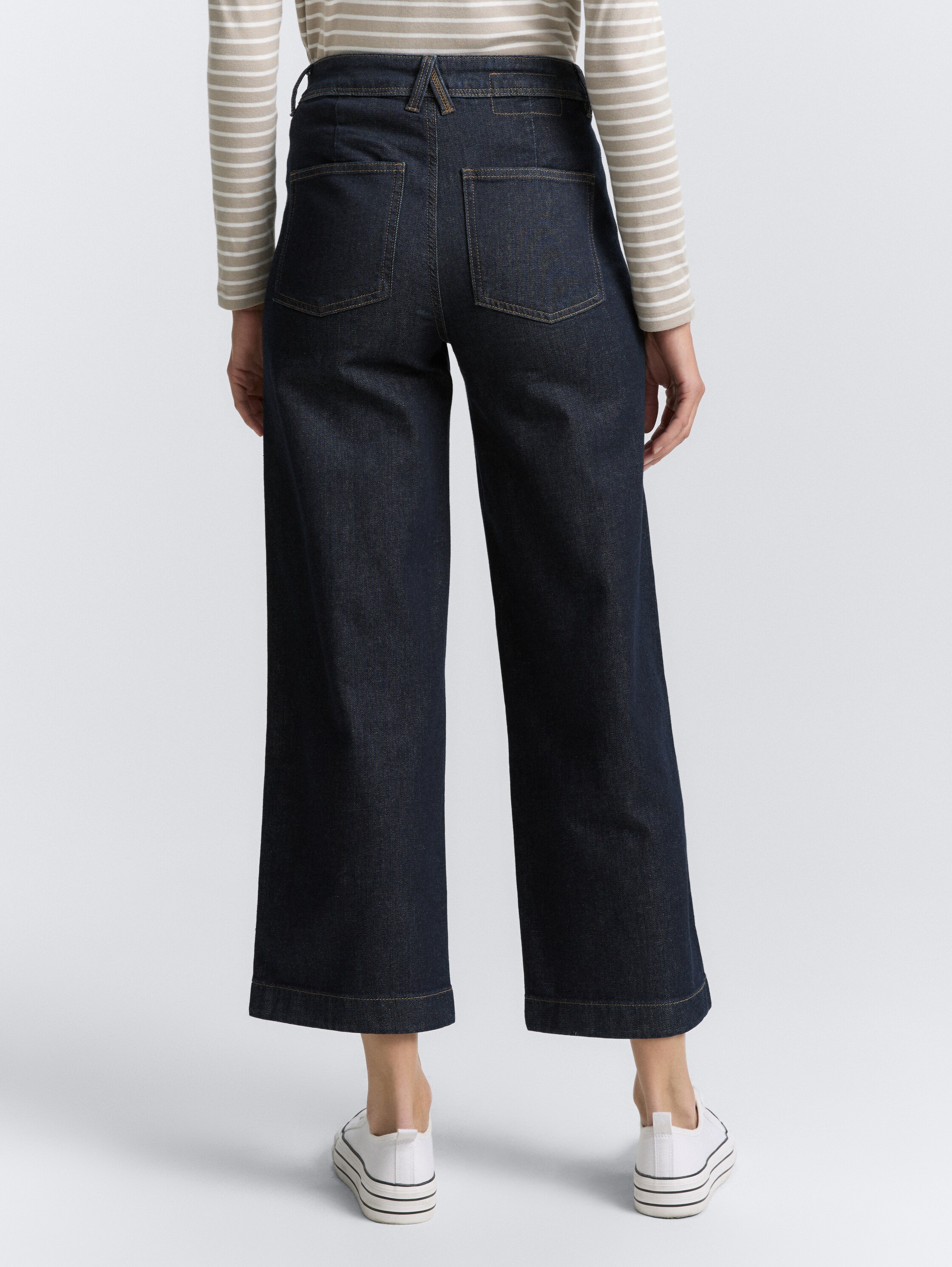 TTNELMA CULOTTE Jeans - clean_rinsed_blue_denim - 