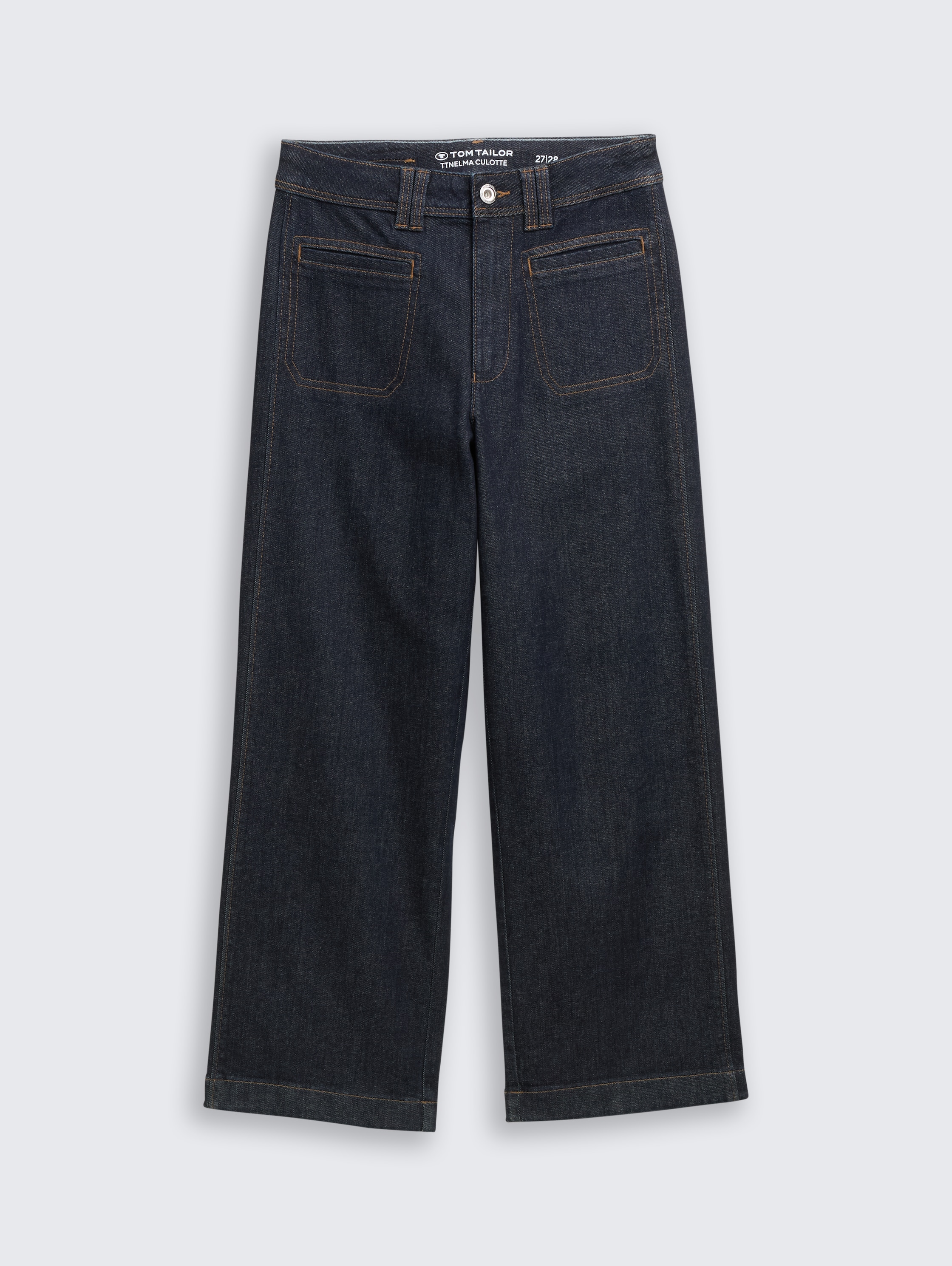 TTNELMA CULOTTE Jeans - clean_rinsed_blue_denim - 