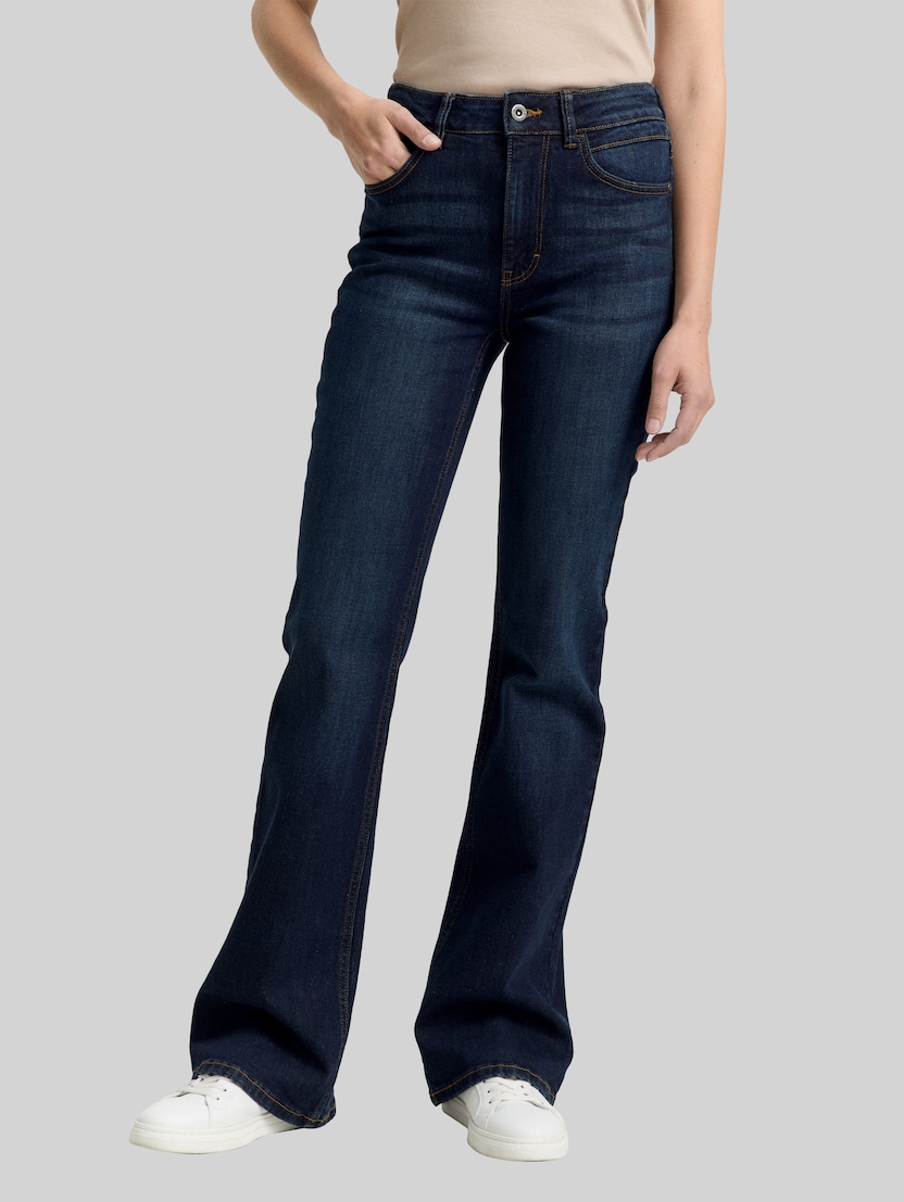 TTSTELLA BOOTCUT Jeans mit Stretch von Women, dark blue denim