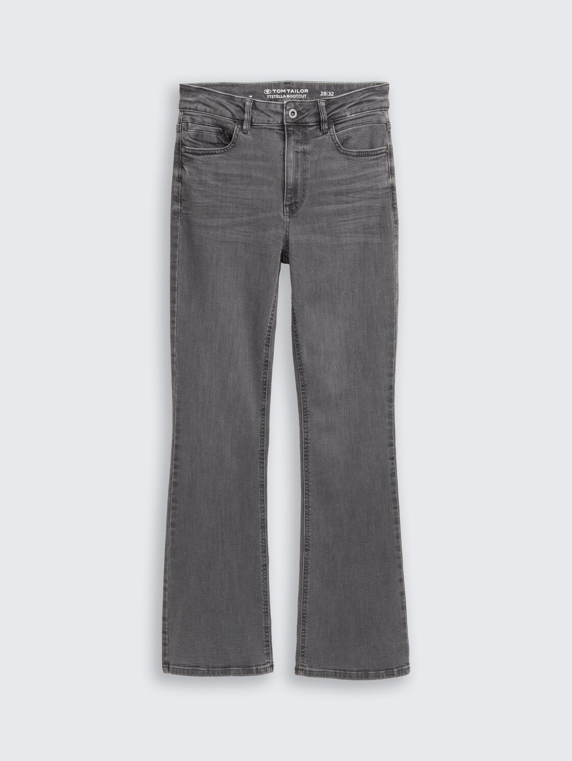 TTSTELLA BOOTCUT Jeans mit Stretch - grey denim - Vorder-Produkt-Ansicht