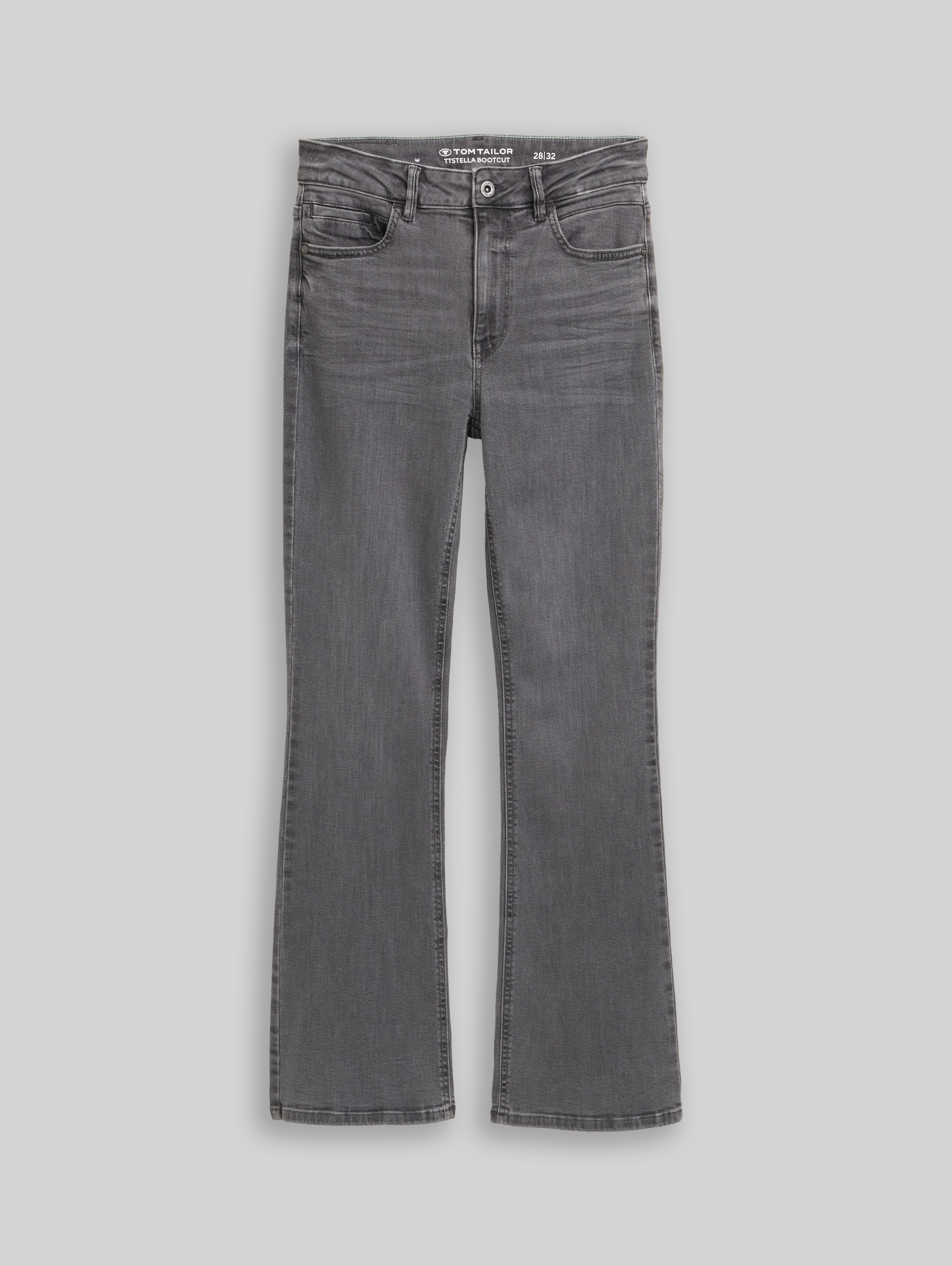 TTSTELLA BOOTCUT-jeans met stretch - grey denim - Product vooraanzicht