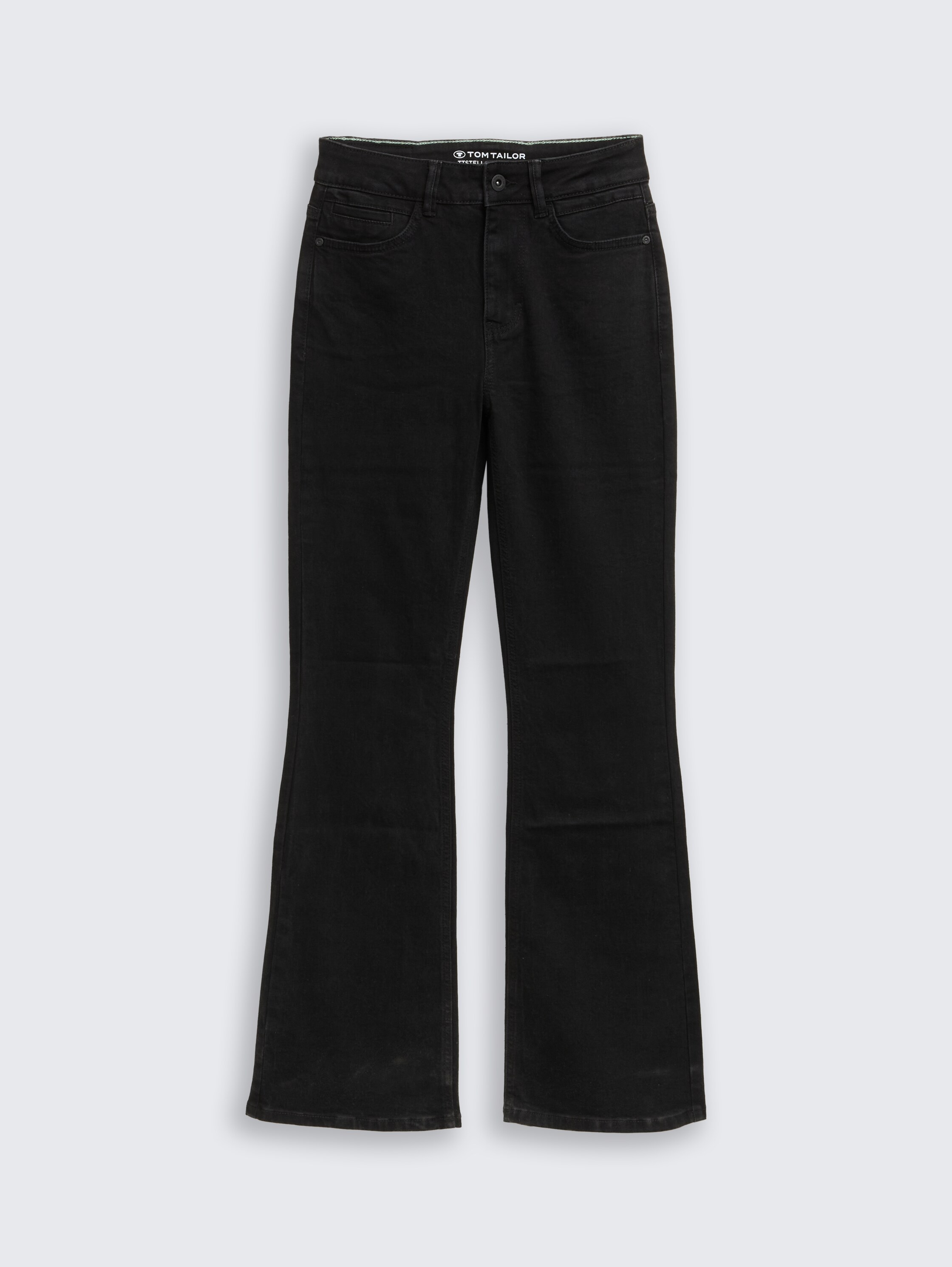 TTSTELLA BOOTCUT jeans met stretch - black_denim - 