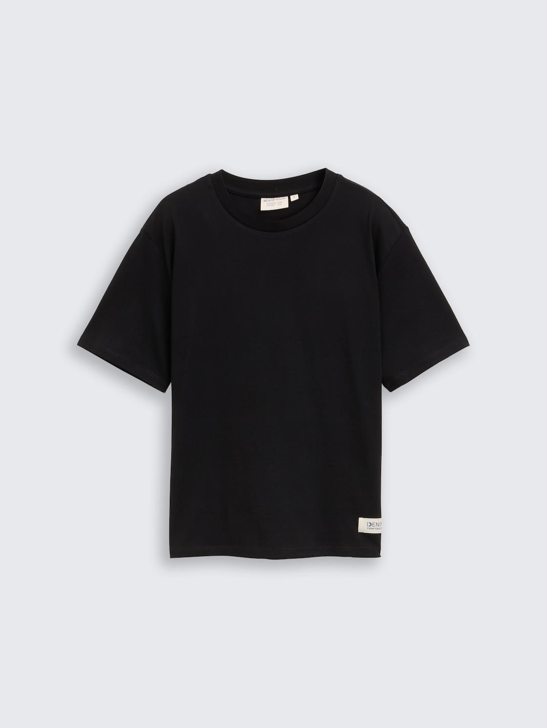 Boxy Fit T-Shirt - deep black - Vorder-Produkt-Ansicht