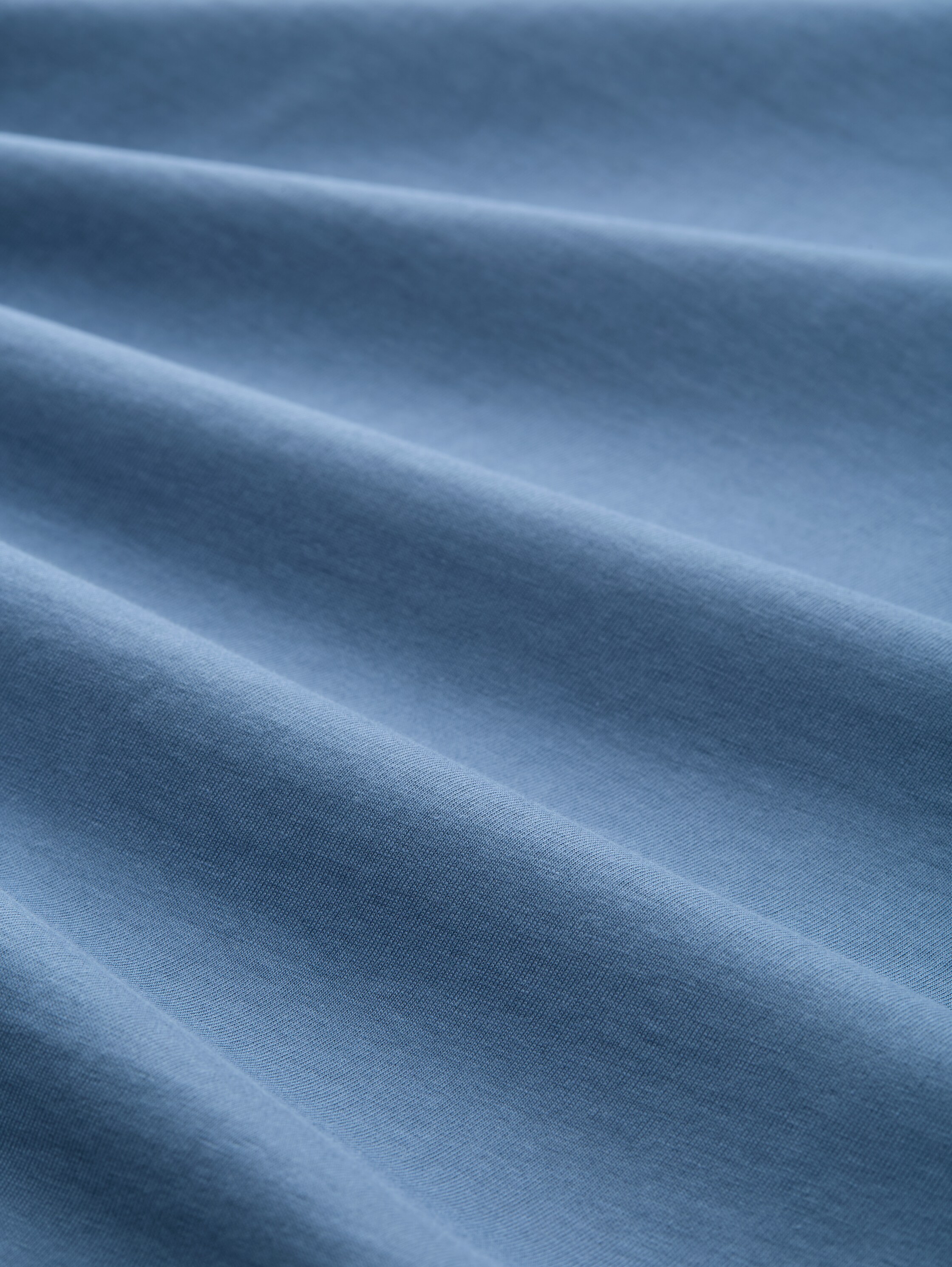 Boxy Fit T-Shirt - dusty_denim_blue - 