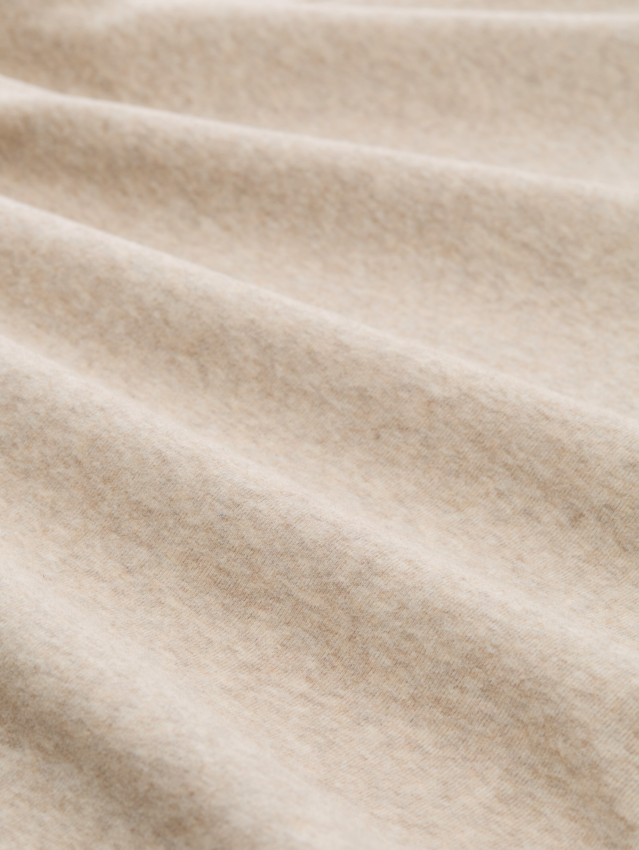 Shirt met lange mouwen en gerimpelde mouwen - cosy_beige_melange - 