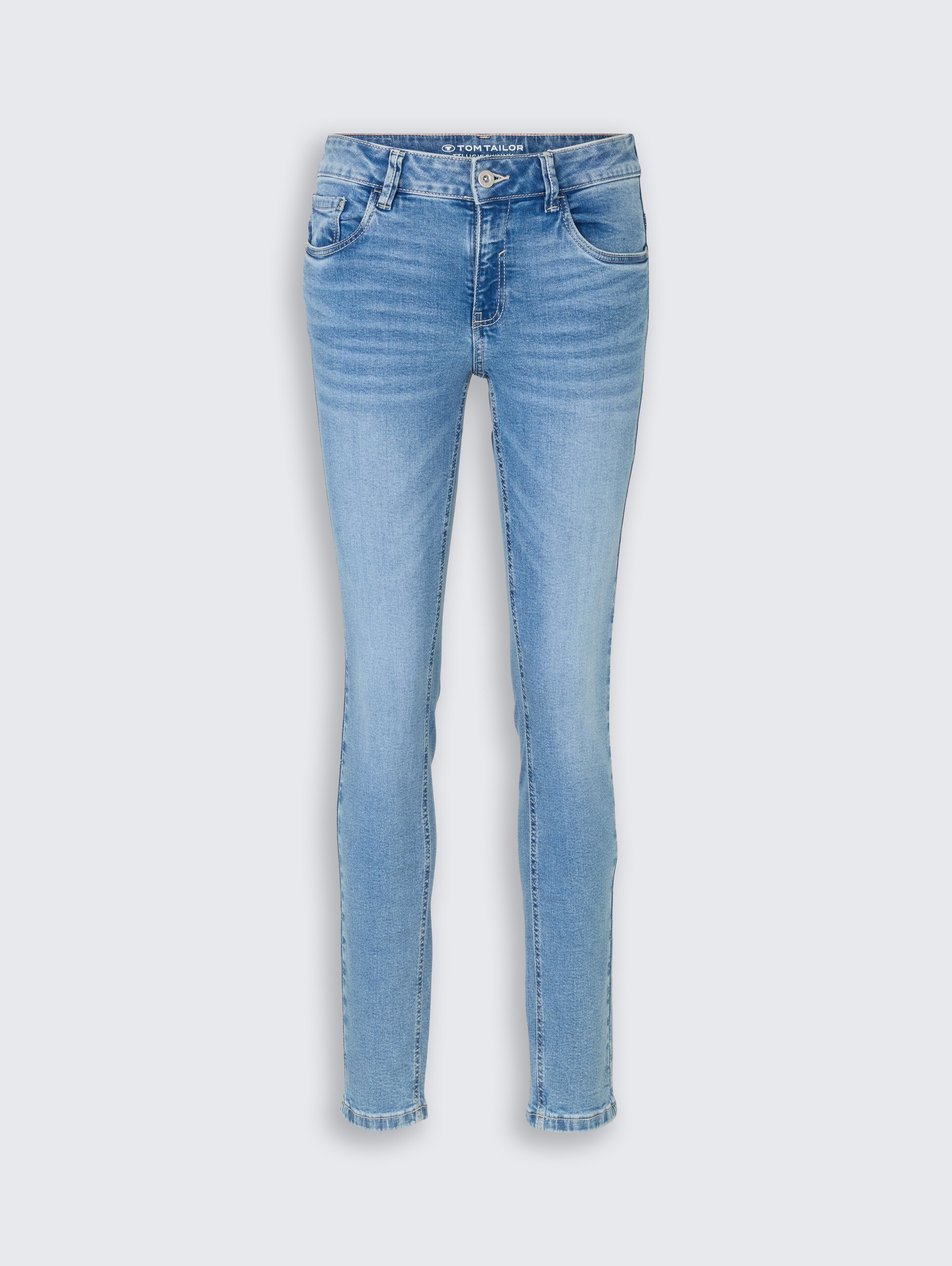 TTLUCIE SKINNY Jeans - light stone bright blue denim - Vorder-Produkt-Ansicht