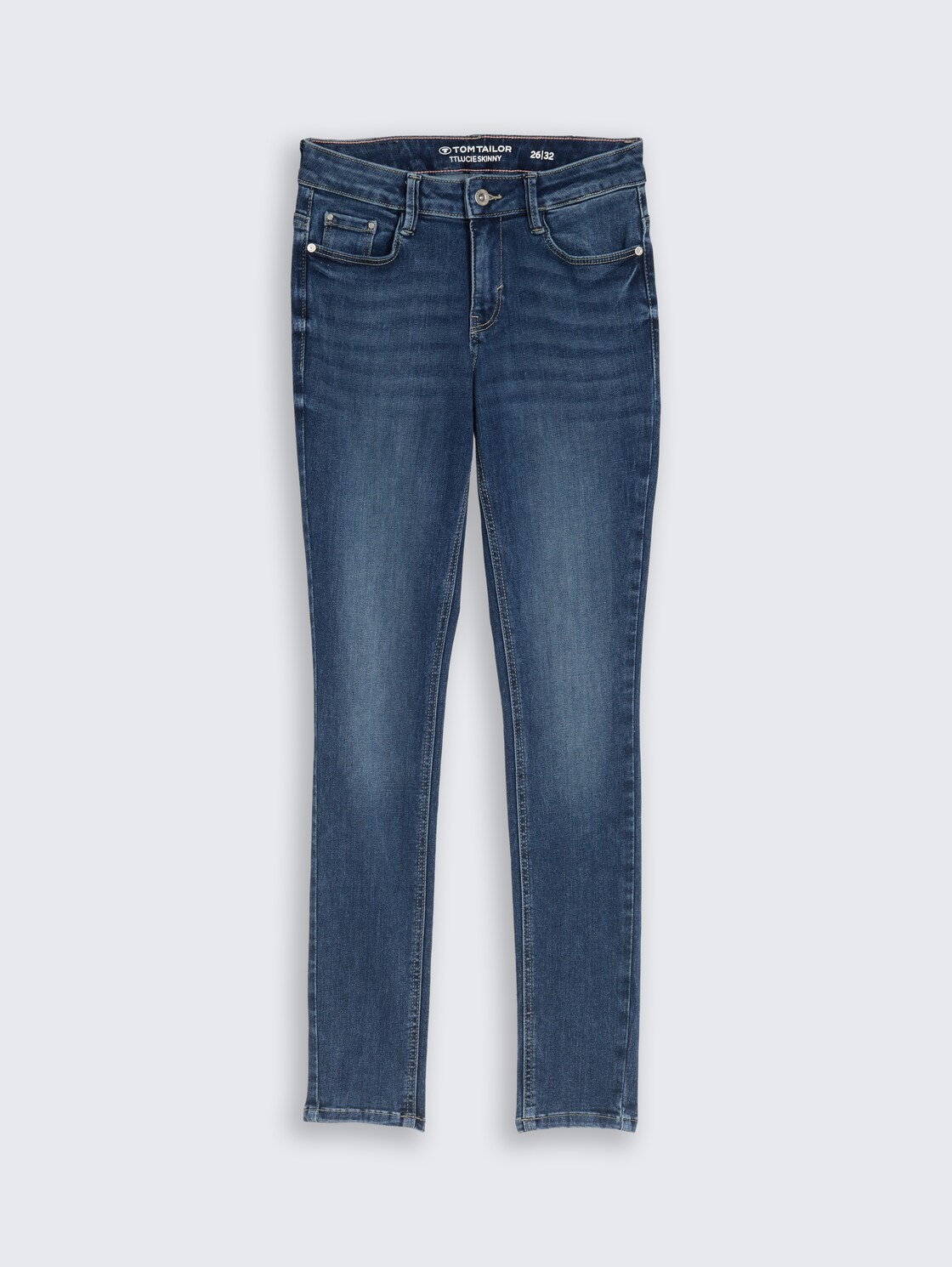 TTLUCIE SKINNY Jeans - mid stone wash denim - Vorder-Produkt-Ansicht