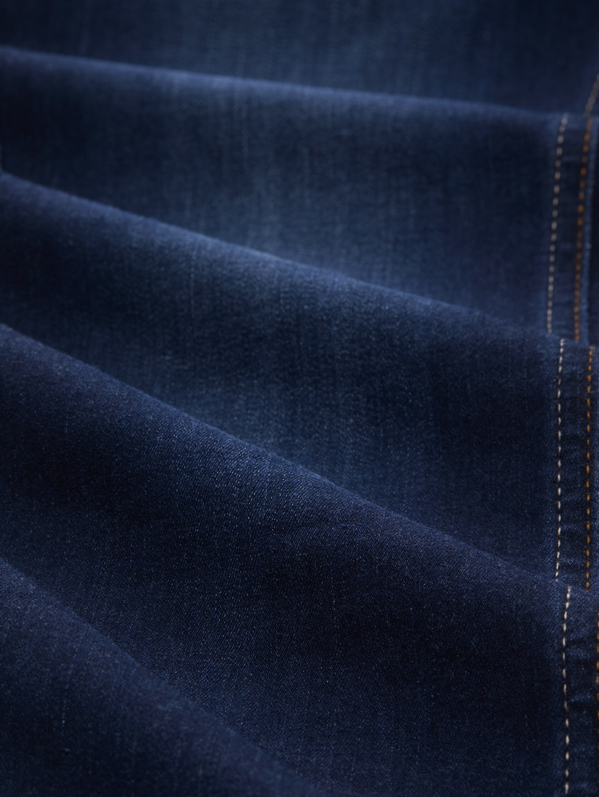 TTLUCIE SKINNY Jeans - dark stone wash denim - Material view