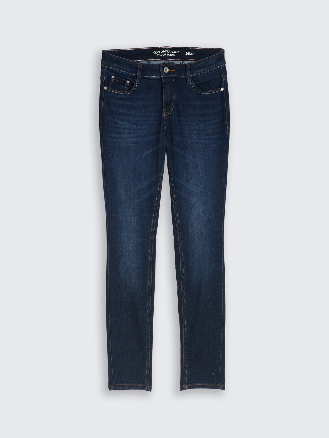 TTLUCIE SKINNY Jeans - dark stone wash denim - Vorder-Produkt-Ansicht