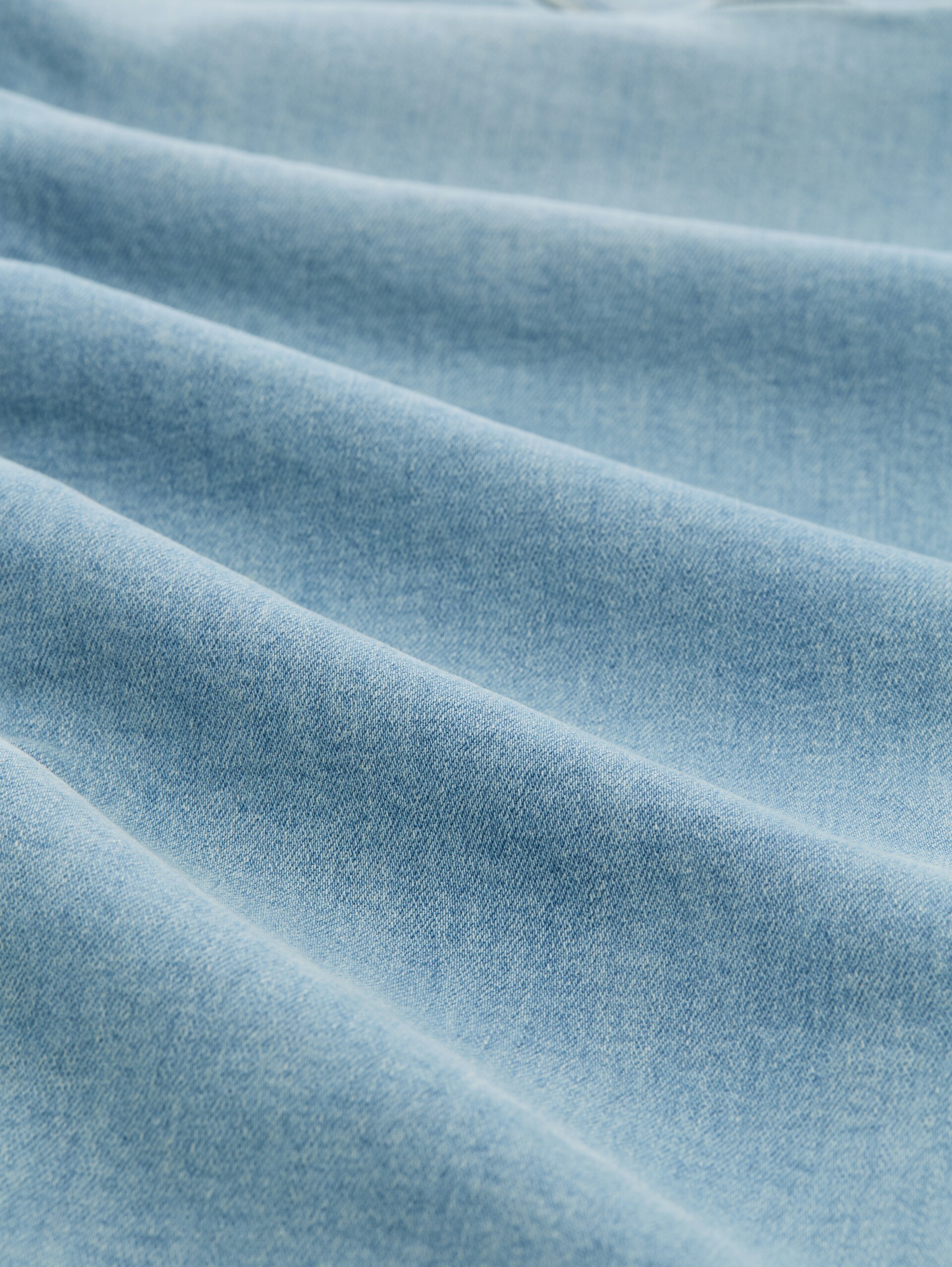TTLIVA STRAIGHT Jeans - Light Stone Blue Denim - Material-Ansicht