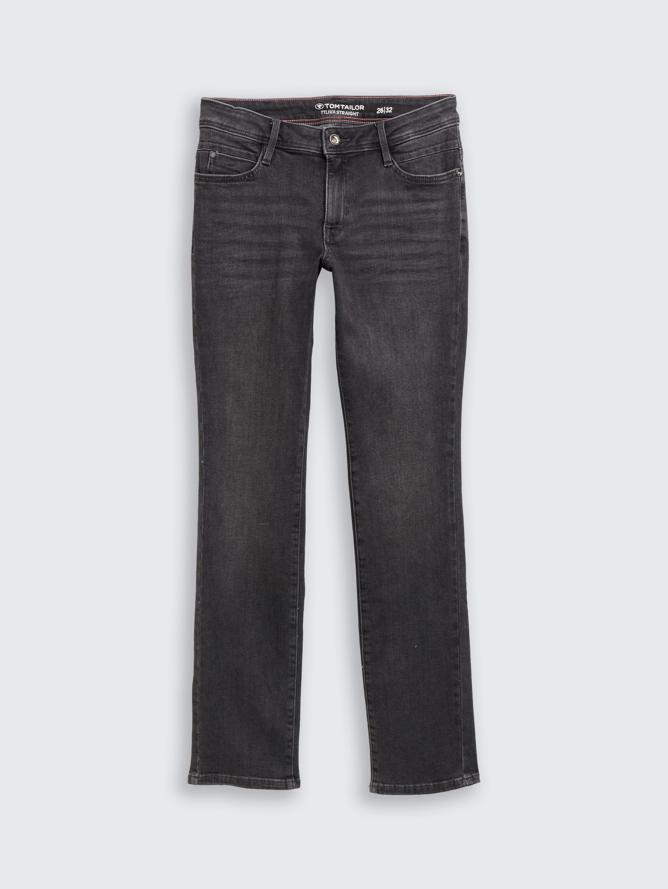 TTLIVA STRAIGHT jeans - faded_black - 
