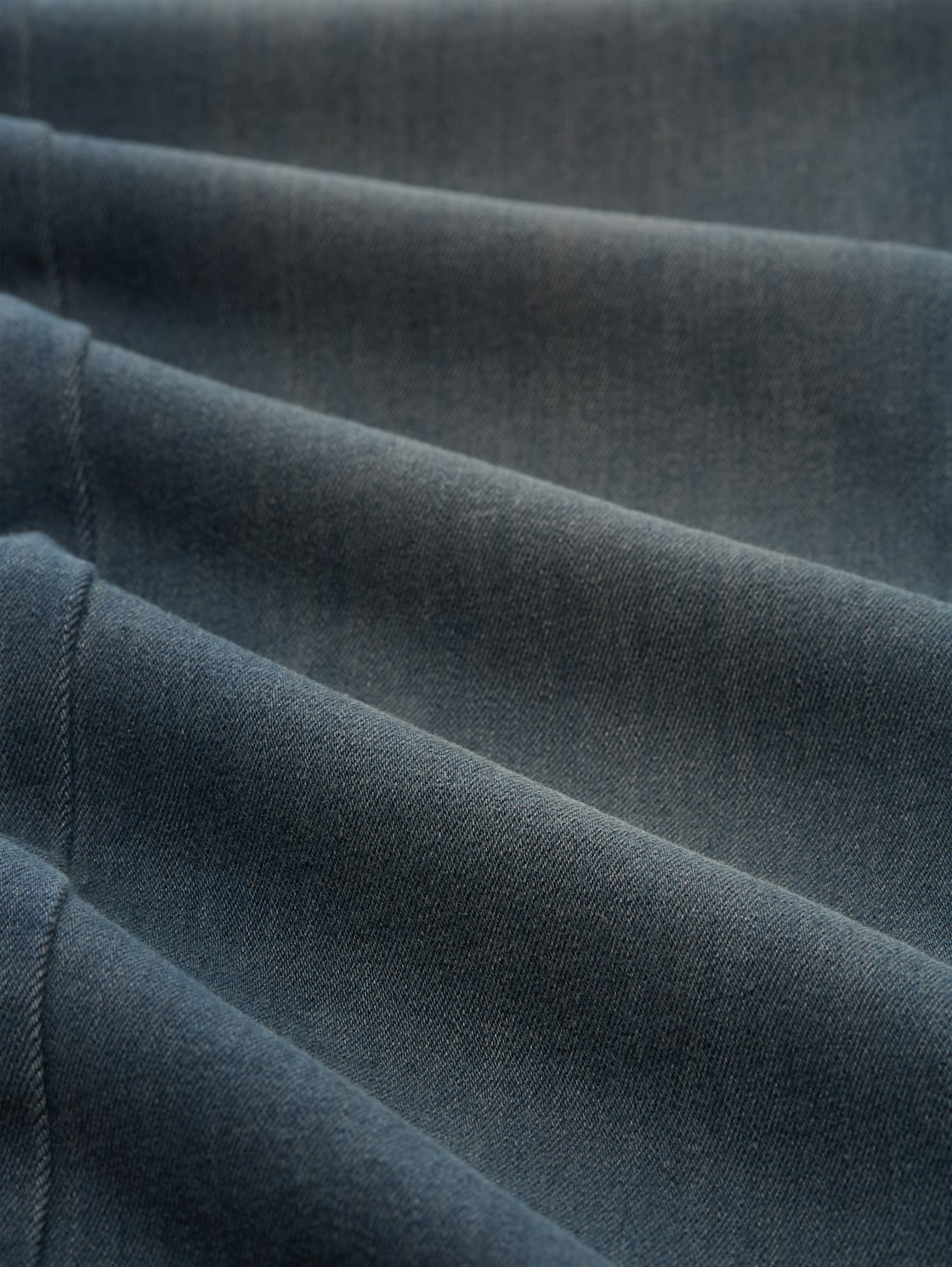 TTLENE SLIM Jeans - mid stone blue grey denim - Material-Ansicht