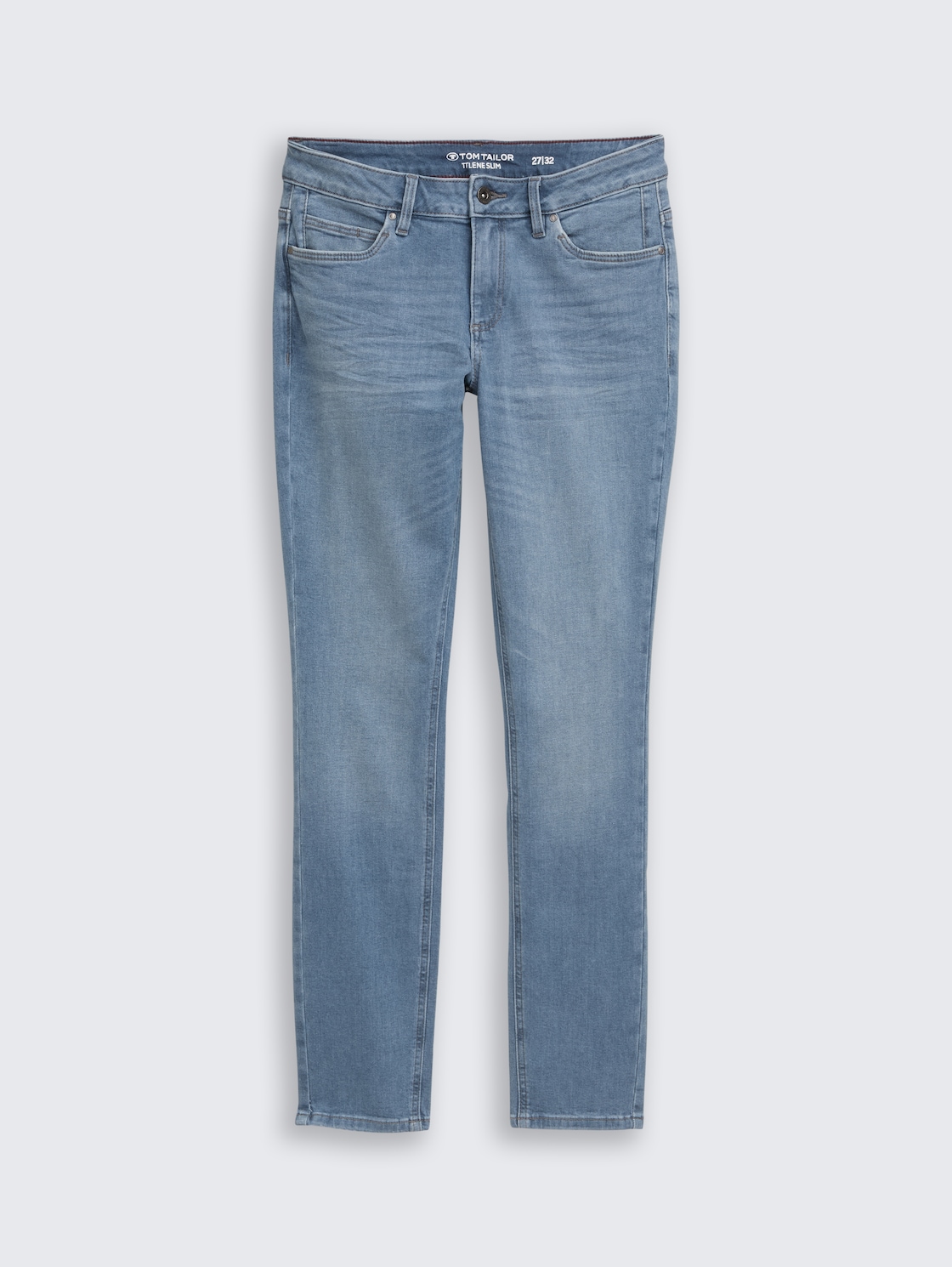 TTLENE SLIM Jeans - blue grey denim - Vorder-Produkt-Ansicht
