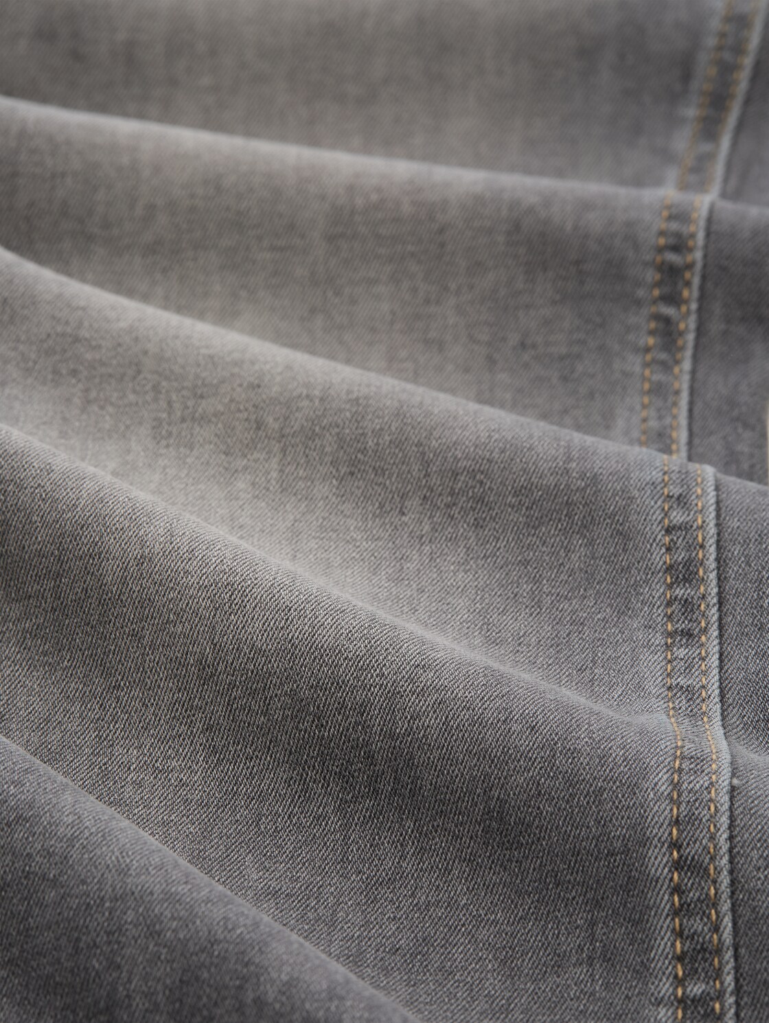 TTLENE SLIM Jeans - clean light stone grey denim - Material-Ansicht