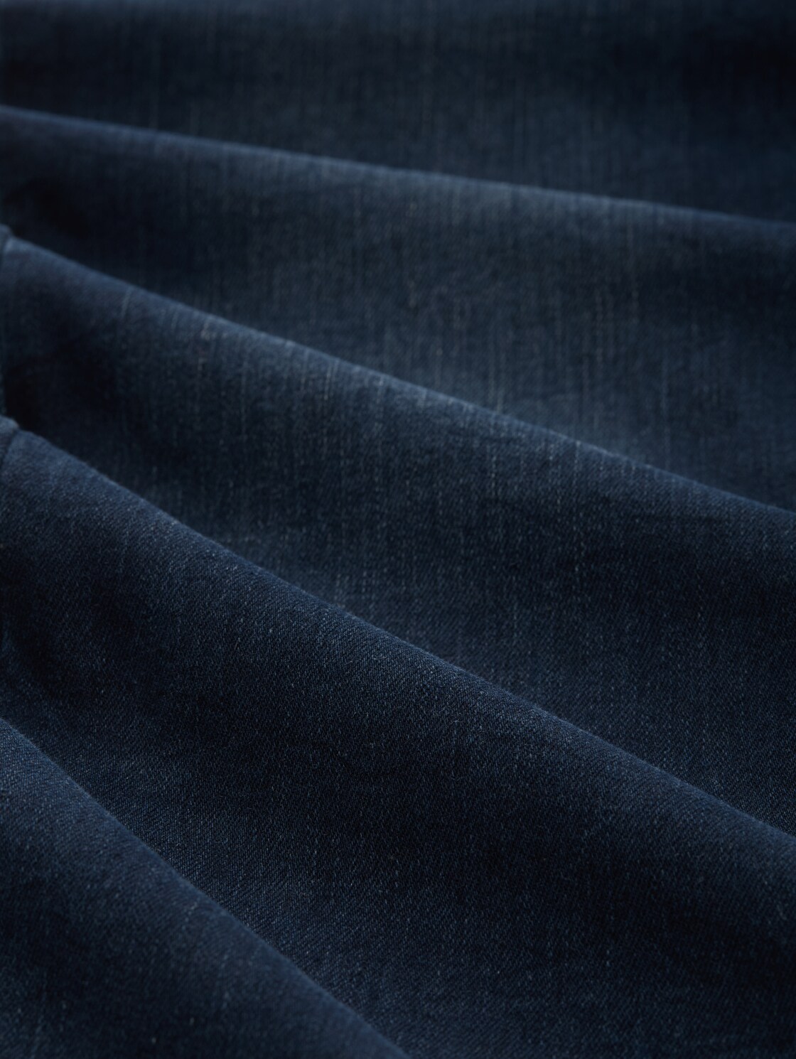 TTELVA STRAIGHT High Waist Jeans - blue black denim - Material-Ansicht