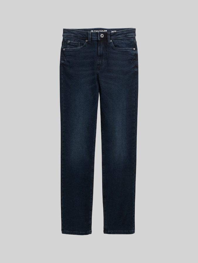 TTELVA STRAIGHT High Waist Jeans von Women, blue black denim