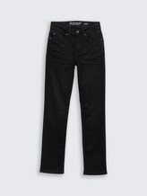 TTELVA STRAIGHT High Waist Jeans - black denim - Vorder-Produkt-Ansicht