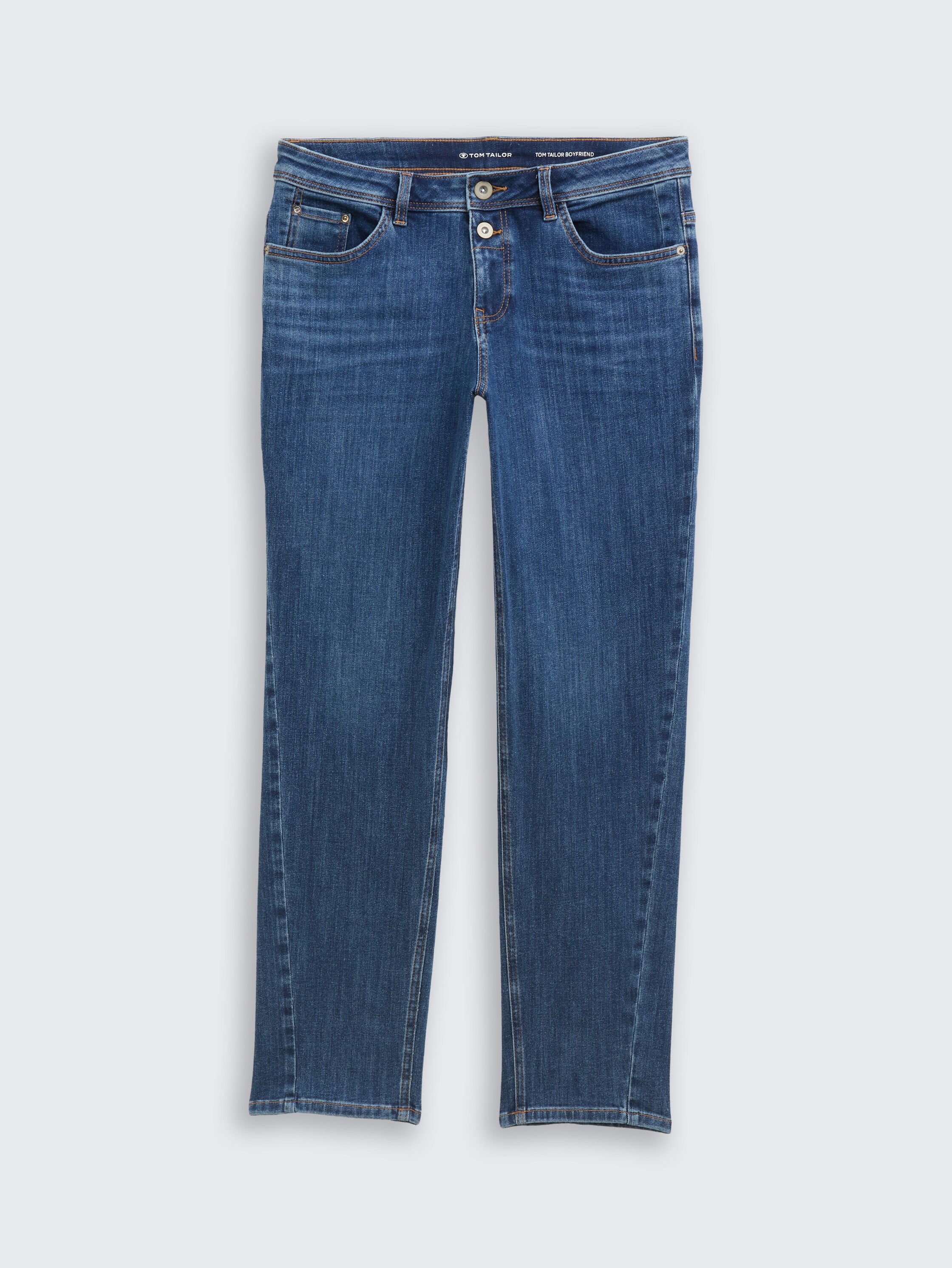 TTADEVA BOYFRIEND Jeans mit Stretch - mid_stone_wash_denim - 