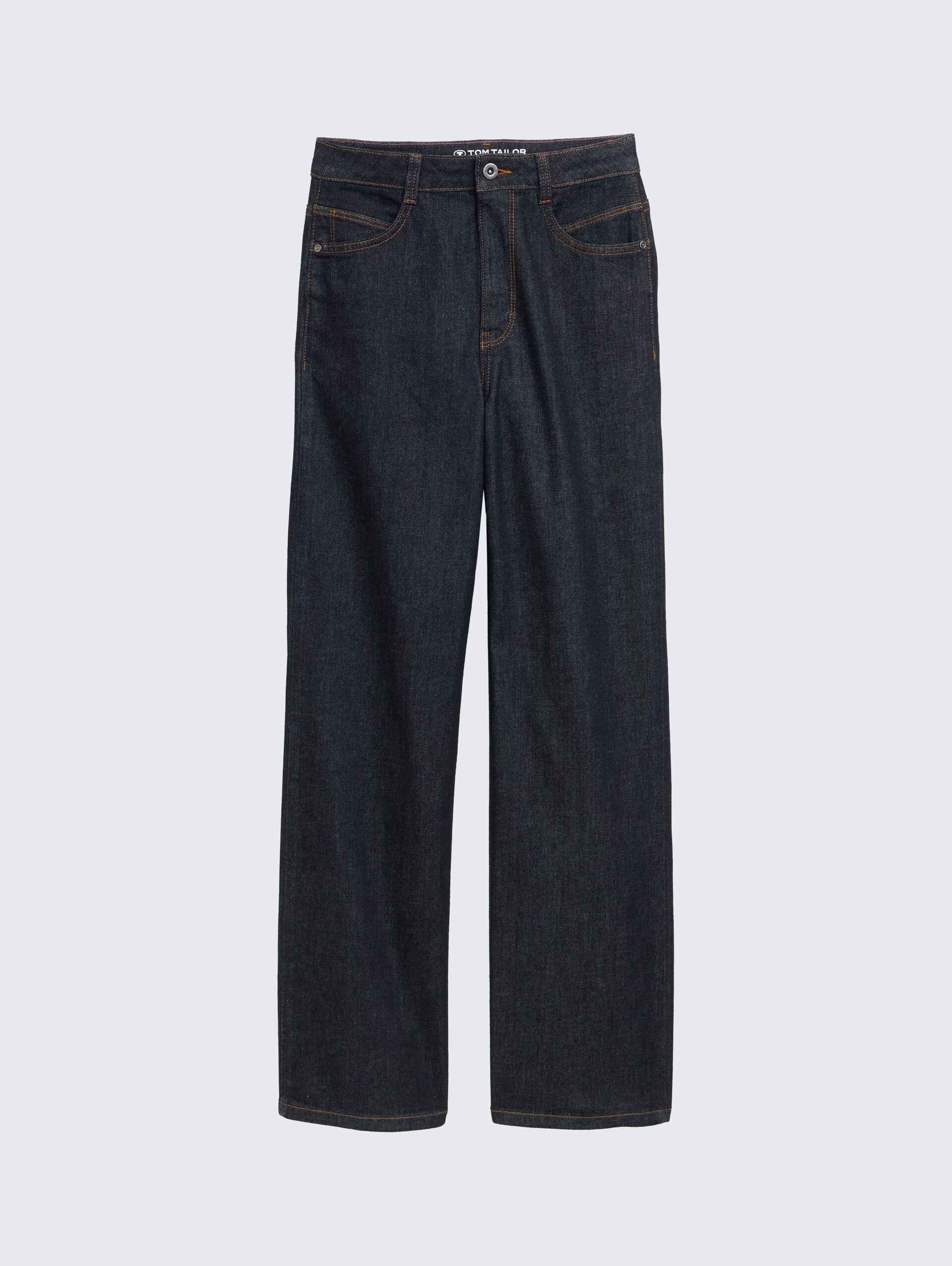 TTMADINA WIDE Jeans - Clean Rinsed Blue Denim - Product vooraanzicht