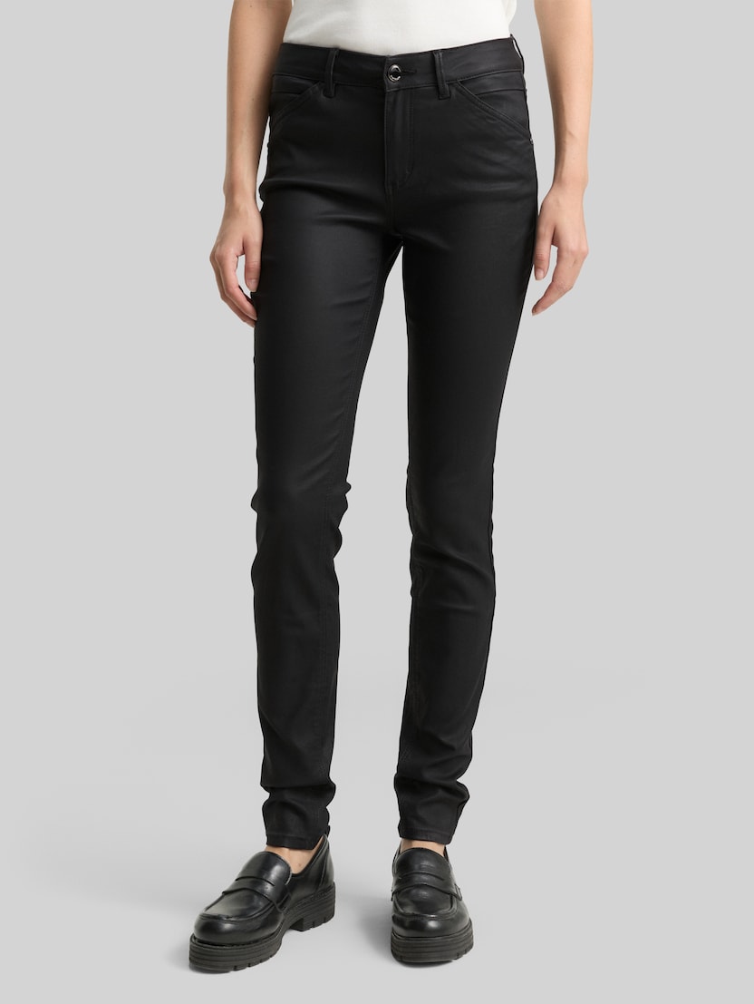 Coated TTLUCIE SKINNY Jeans von Women, coated black denim