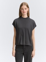 T-shirt à manches chauve-souris - Tarmac Grey - Découpe Vue de face du modèle