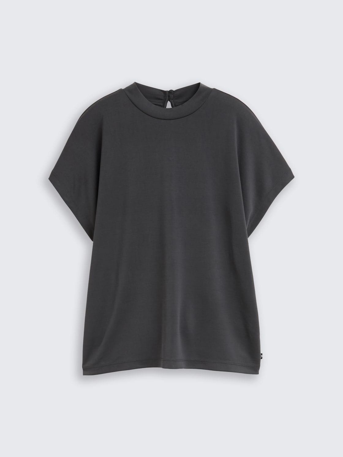 T-Shirt mit Fledermausärmeln - Tarmac Grey - Vorder-Produkt-Ansicht