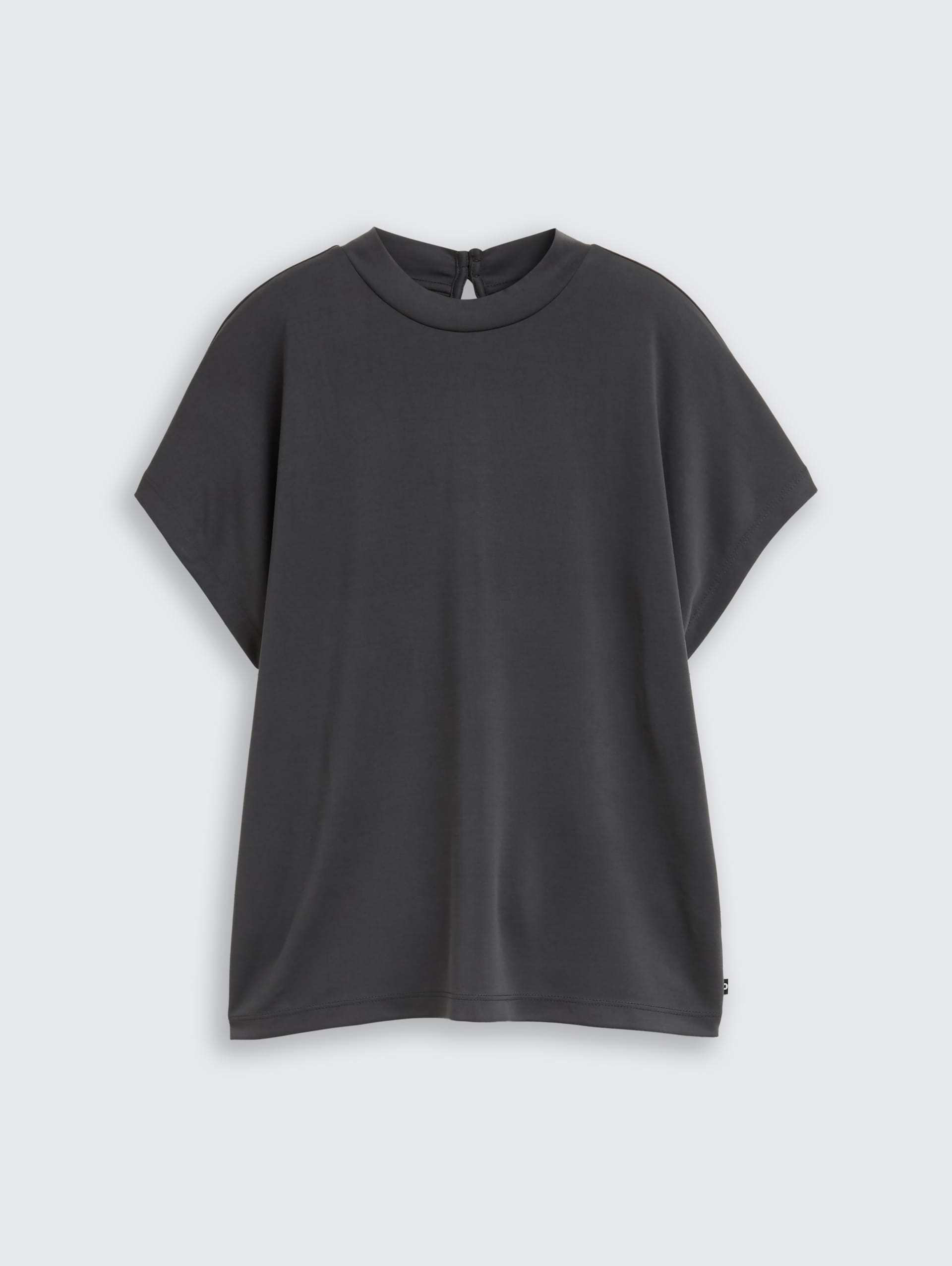 T-Shirt mit Fledermausärmeln - Tarmac Grey - Vorder-Produkt-Ansicht