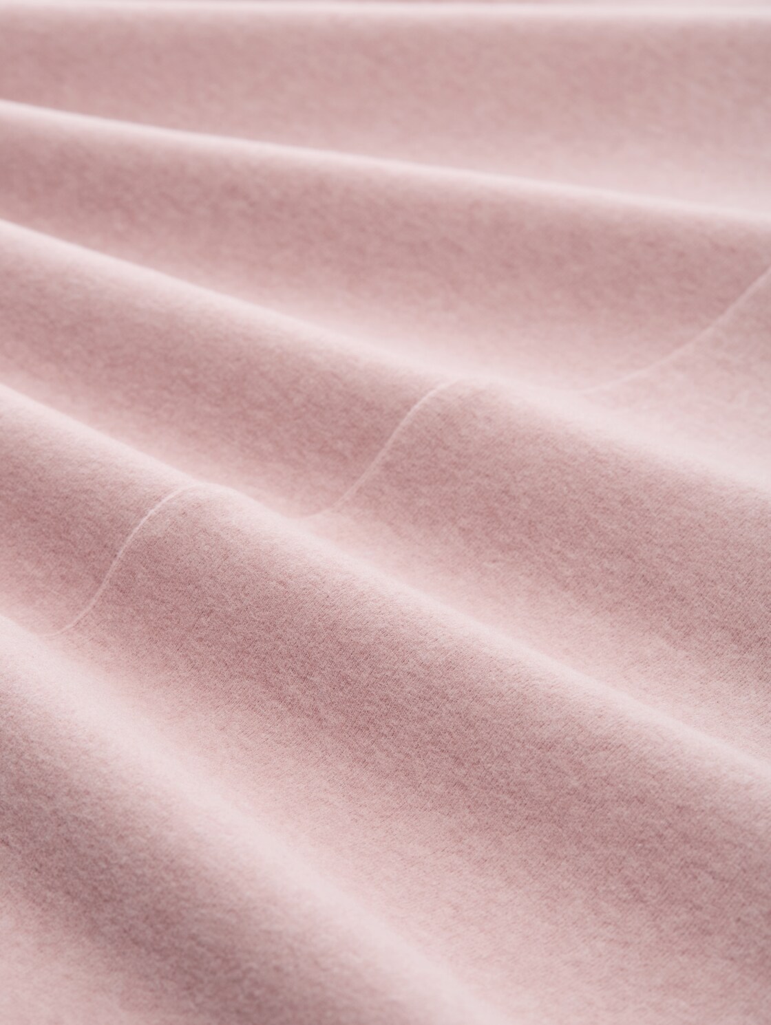 Boxy Fit T-Shirt - Antique Rose Melange - Material-Ansicht