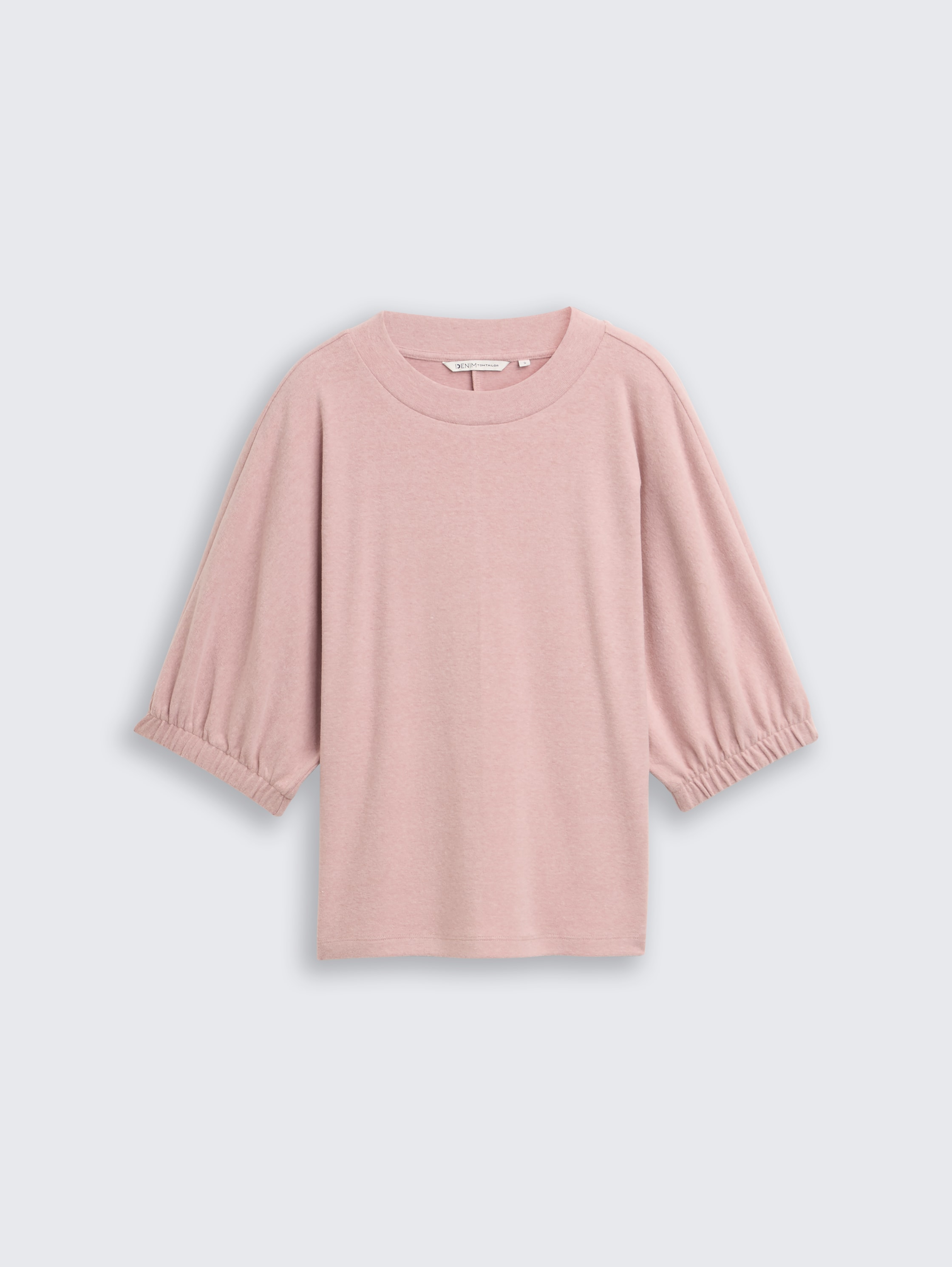 Boxy fit T-shirt - antique_rose_melange - 